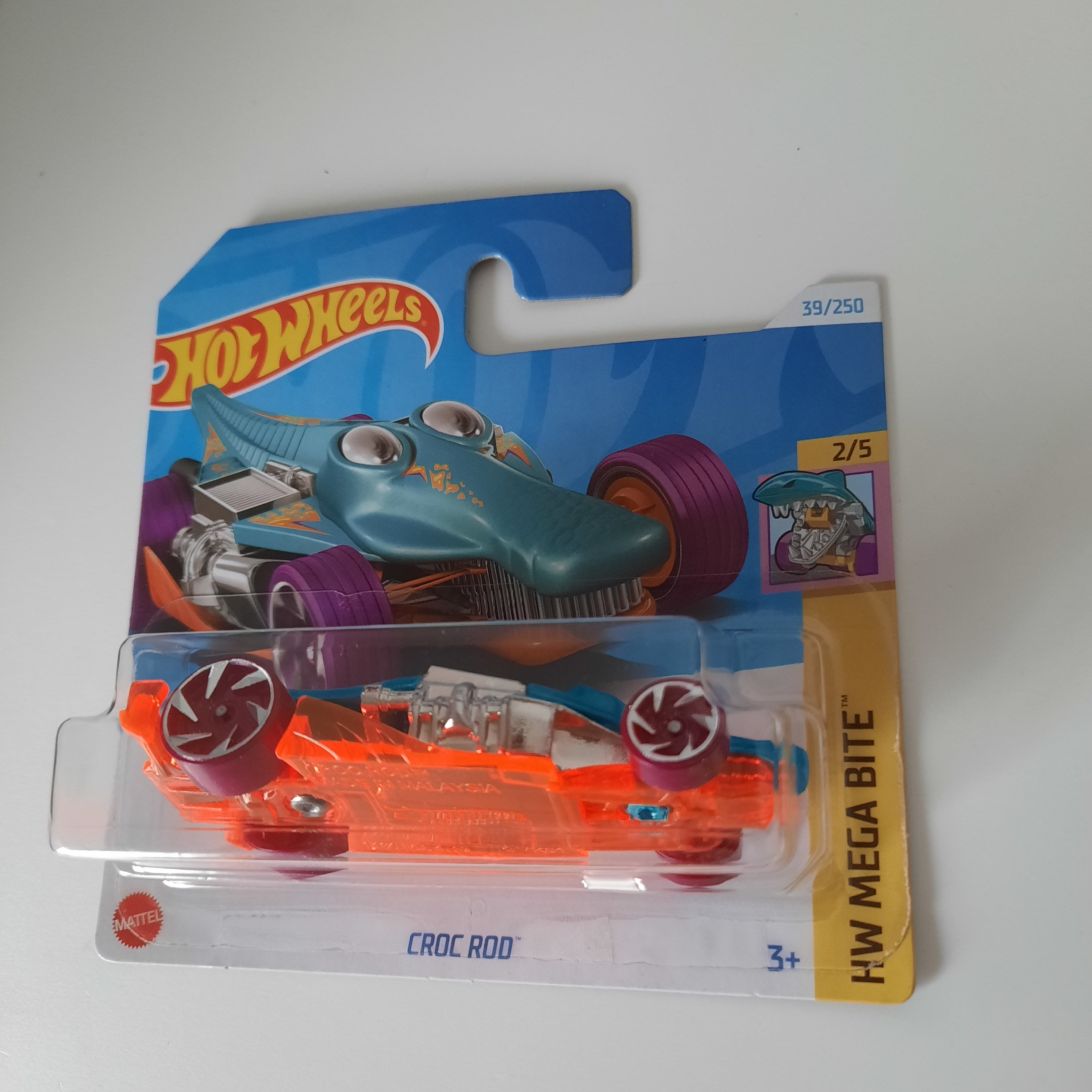 39/250 Croc Rod HW Mega Bite 2/5 Hot Wheels 2024