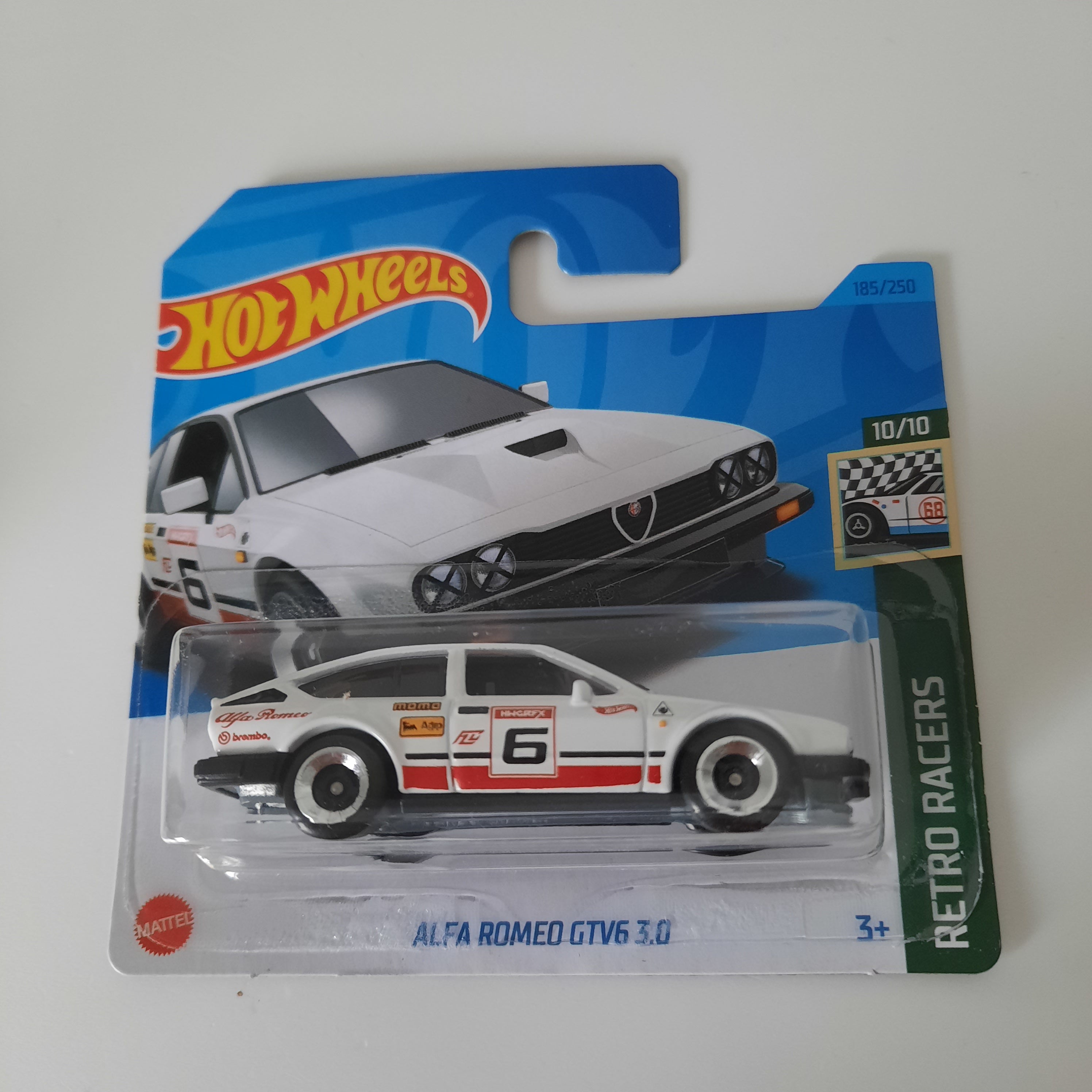185/250 Alfa Romeo GTV6 3.0 HW Retro Racers 10/10 Hot Wheels 2024
