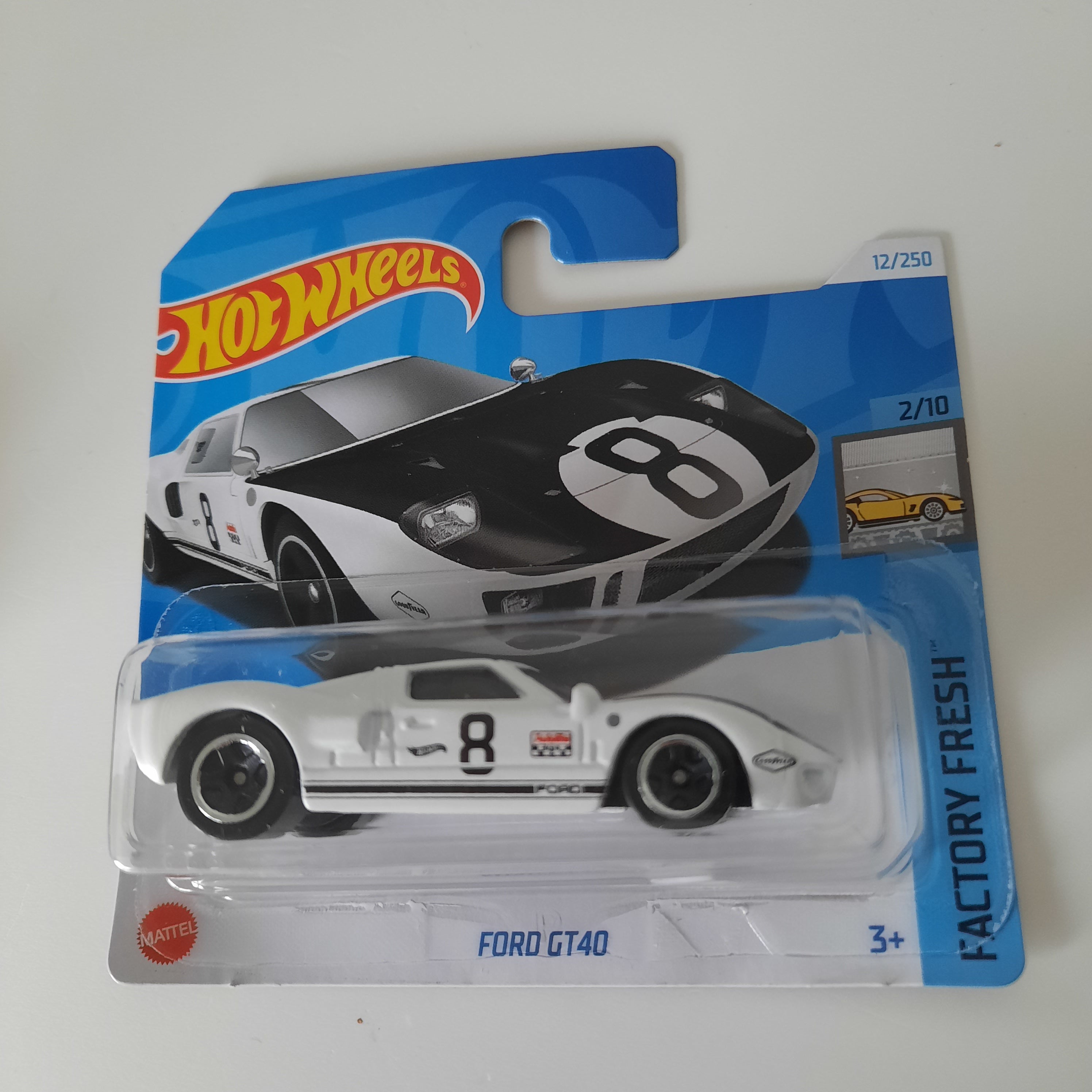 12/250 Ford GT40 HW Factory Fresh 2/10 Hot Wheels 2024