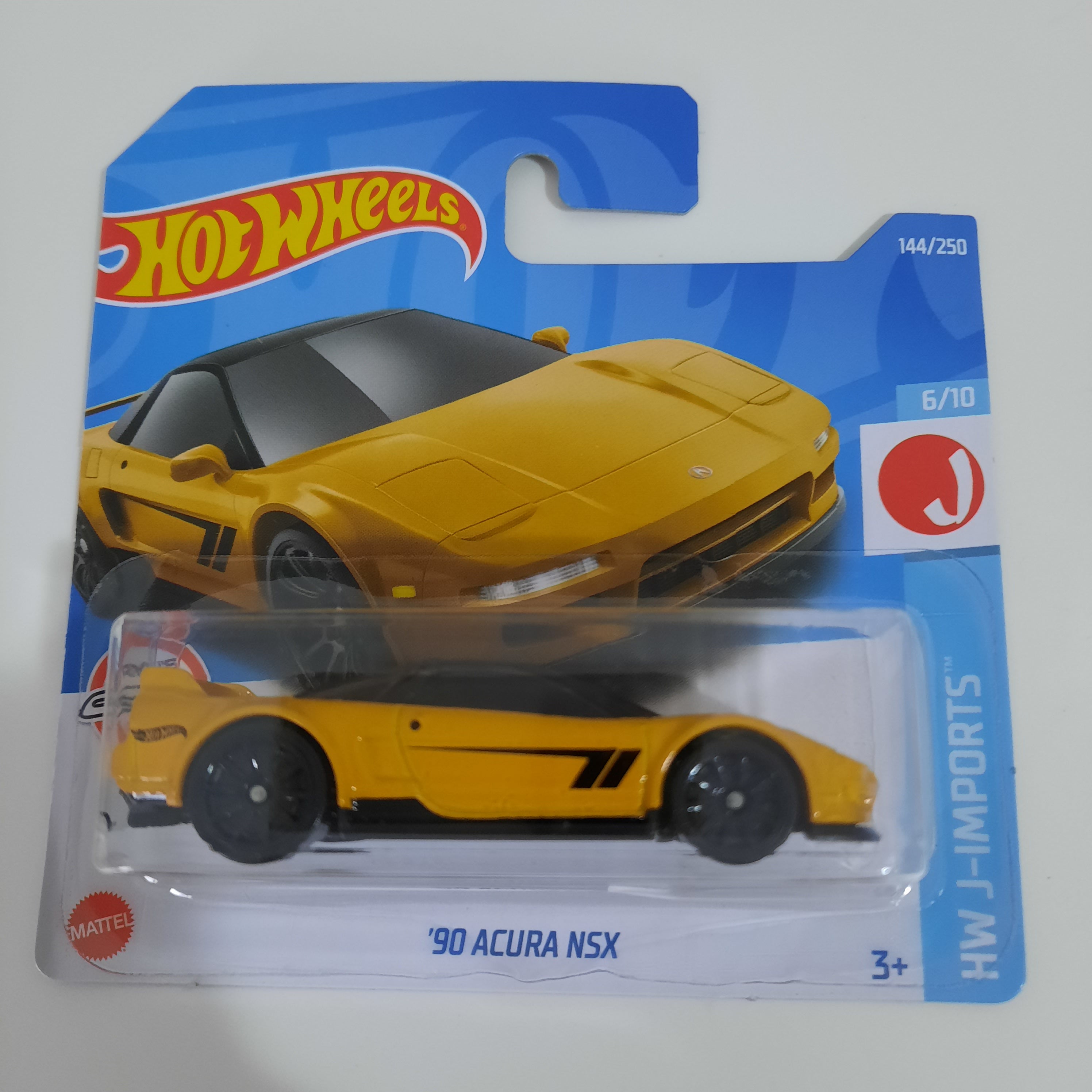 144/250 '90 Acura NSX HW J-Imports 6/10 Hot Wheels 2022