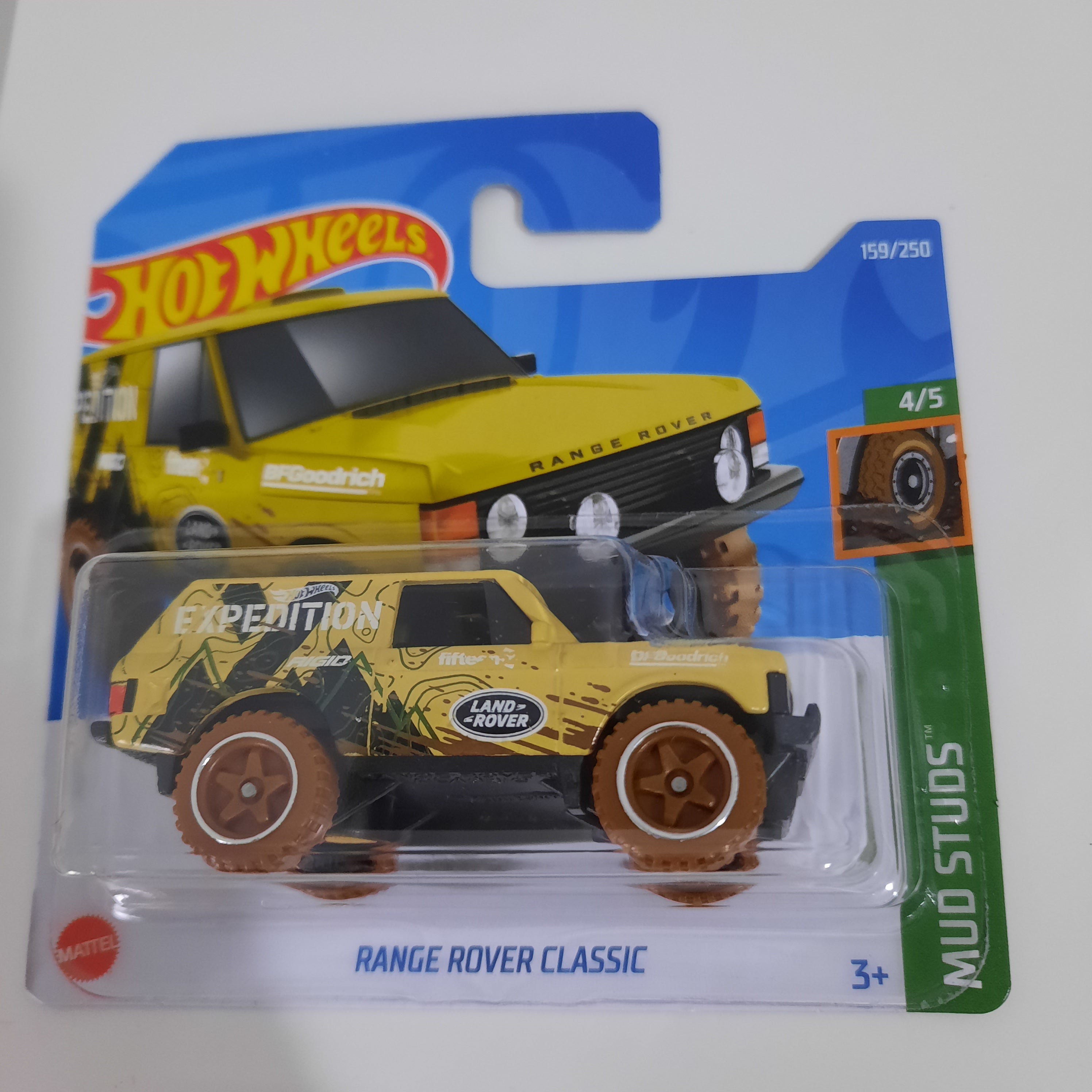 159/250 Range Rover Classic HW Mud Studs 4/5 Hot Wheels 2022