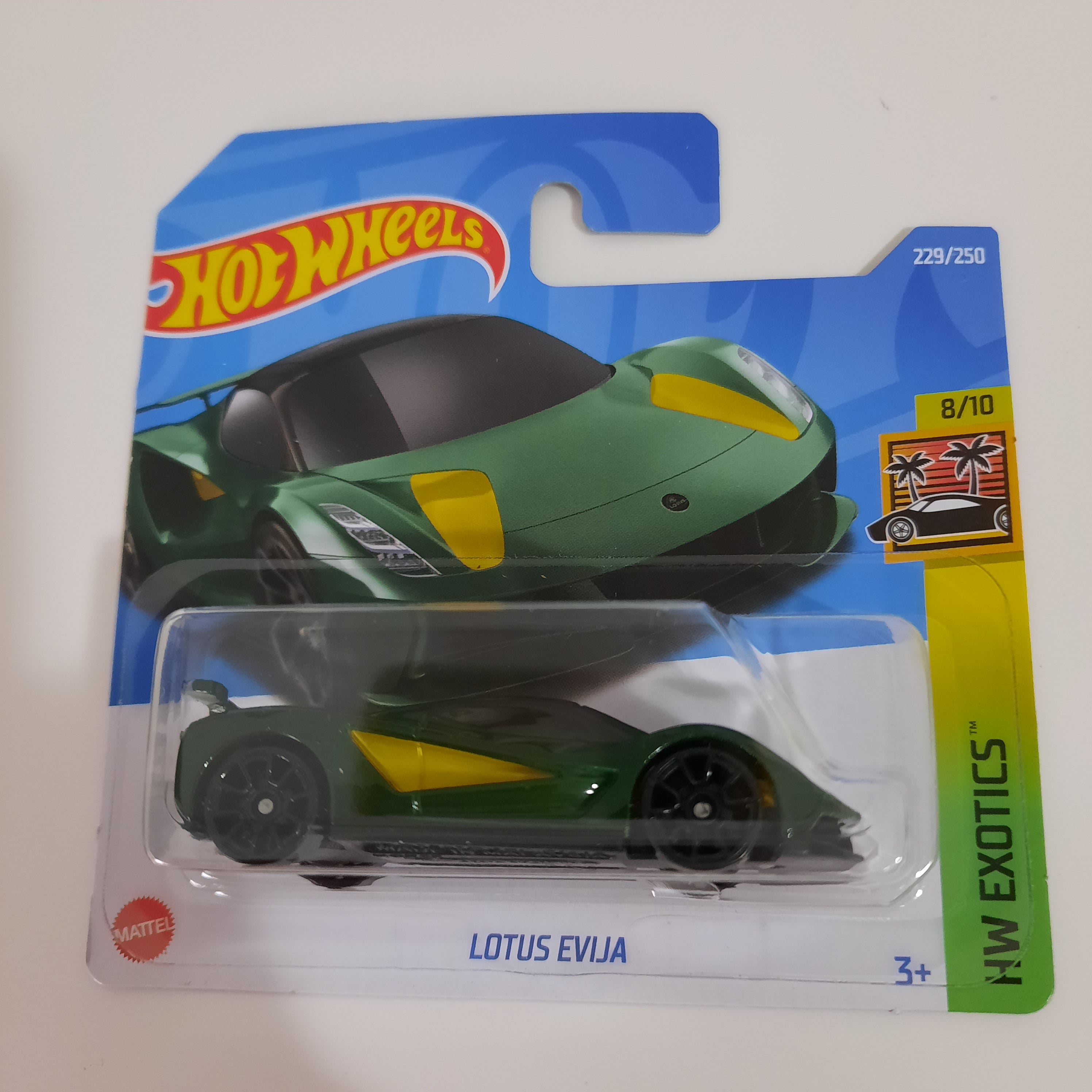229/250 Lotus Evija HW Exotics 8/10 Hot Wheels 2022