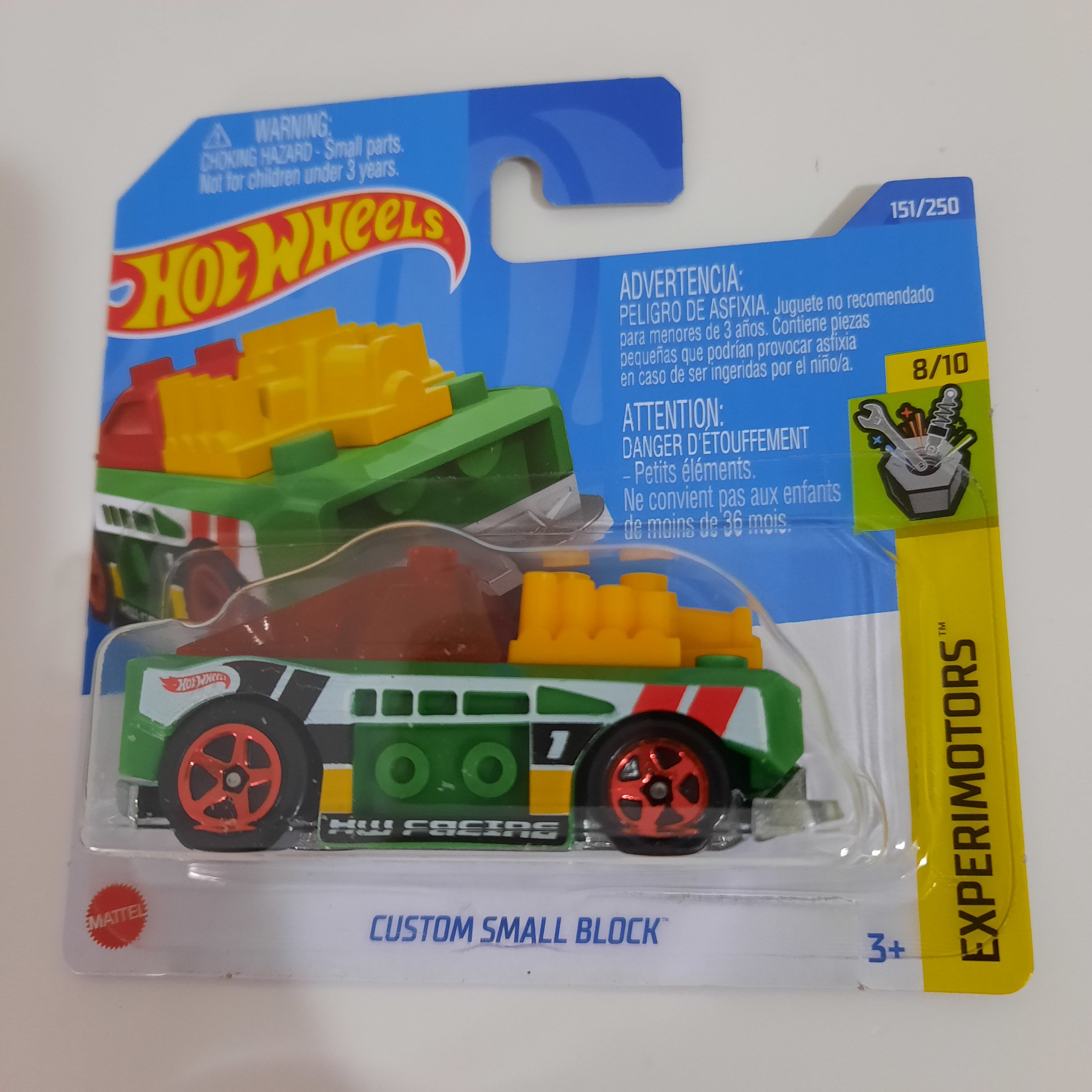 151/250 Custom Small Block HW Experimotors 8/10 Hot Wheels 2022