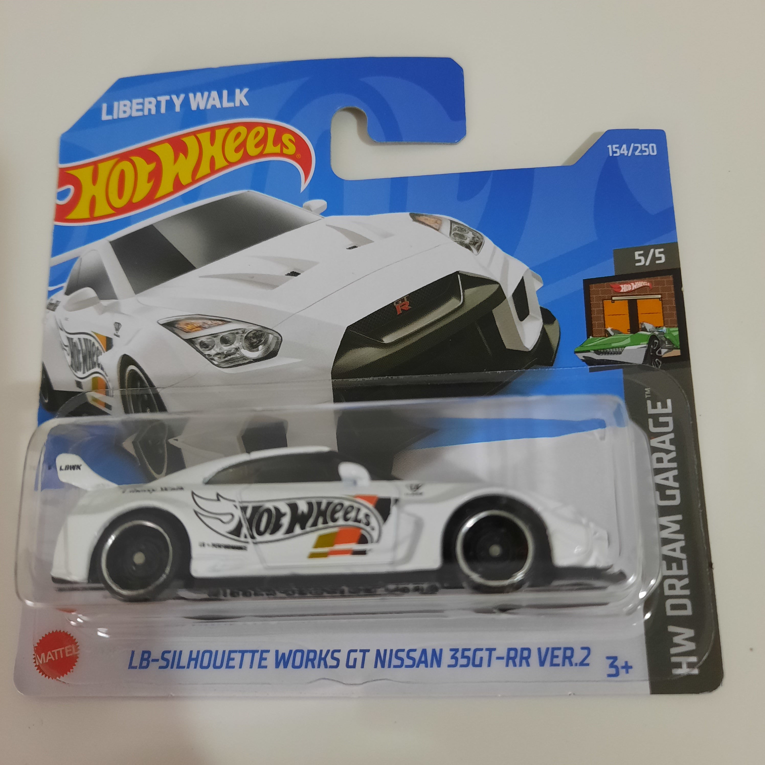 154/250 LB-Silhouette Works GT Nissan 35GT-RR VER.2 HW Dream Garage 5/5 Hot Wheels 2022
