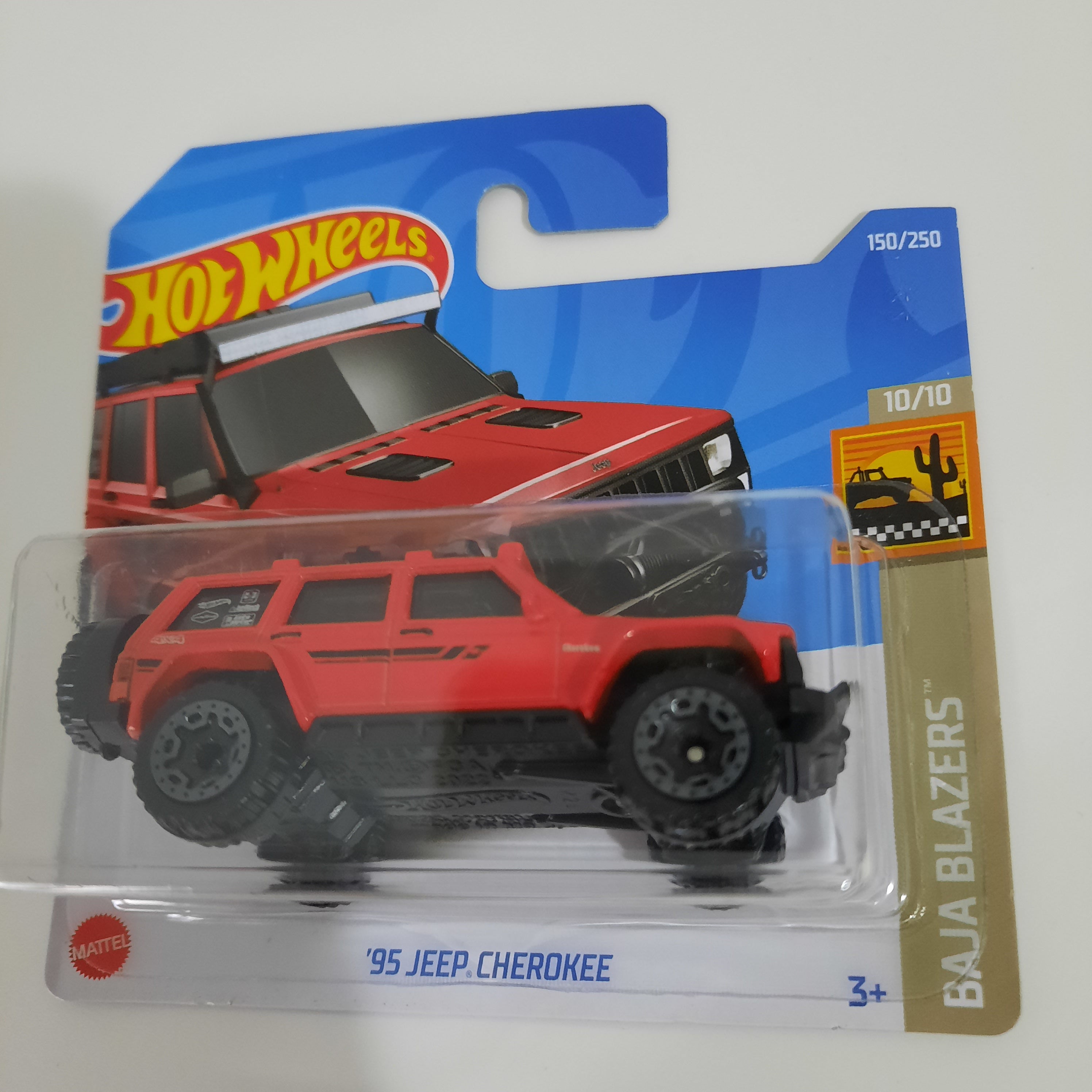 150/250 '95 Jeep Cherokee HW Baja Blazers 10/10 Hot Wheels 2022