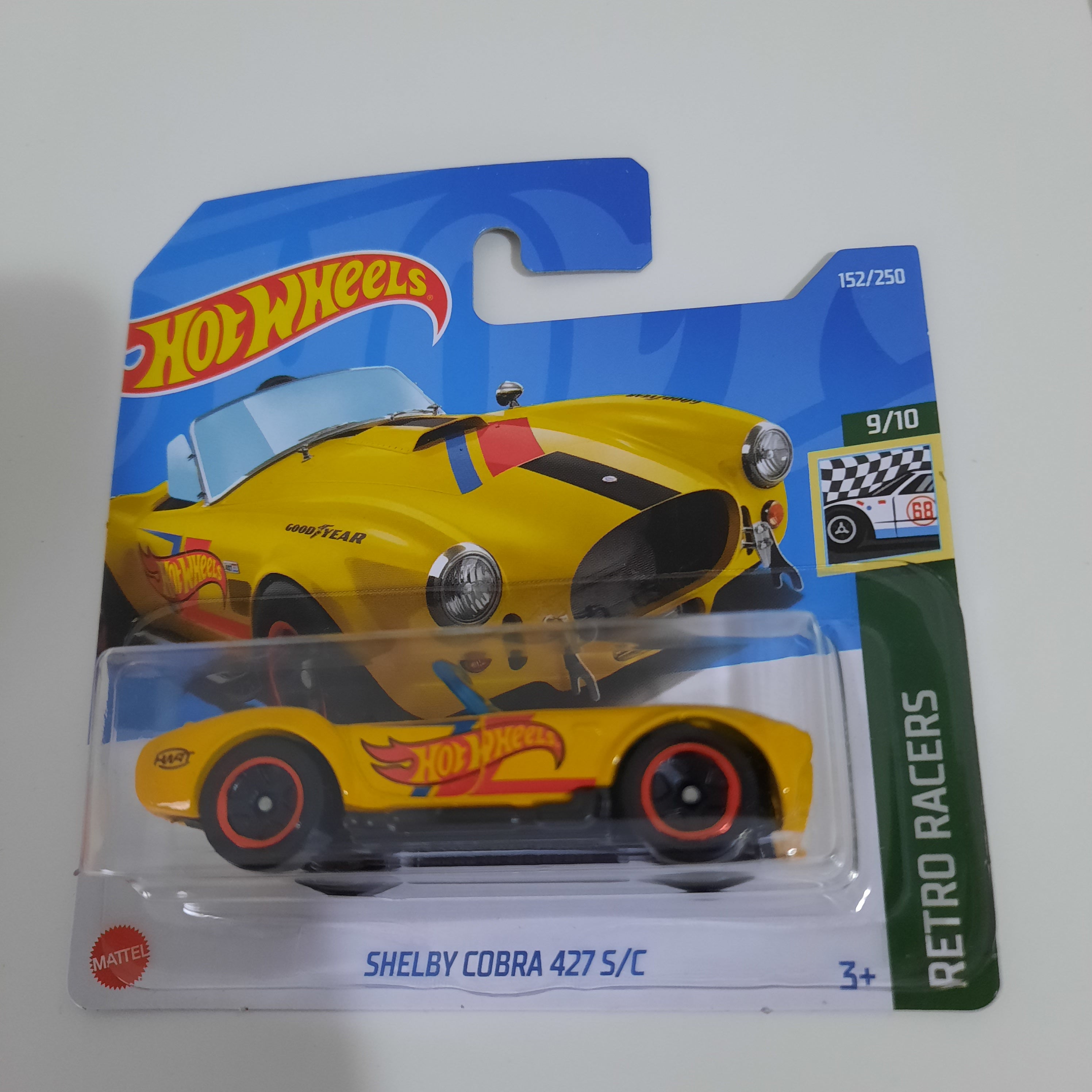 152/250 Shelby Cobra 427 S/C HW Retro Racers 9/10 Hot Wheels 2022