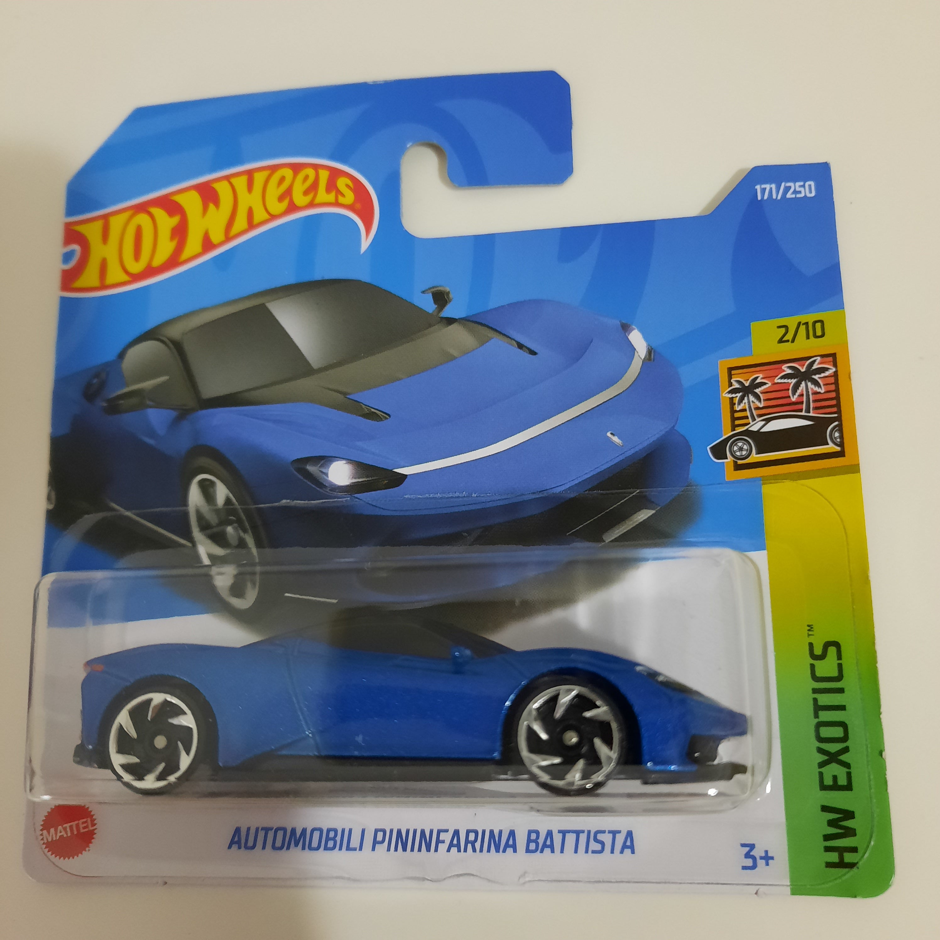 171/250 Automobili Pininfarina Battista HW Exotics 2/10 Hot Wheels 2022