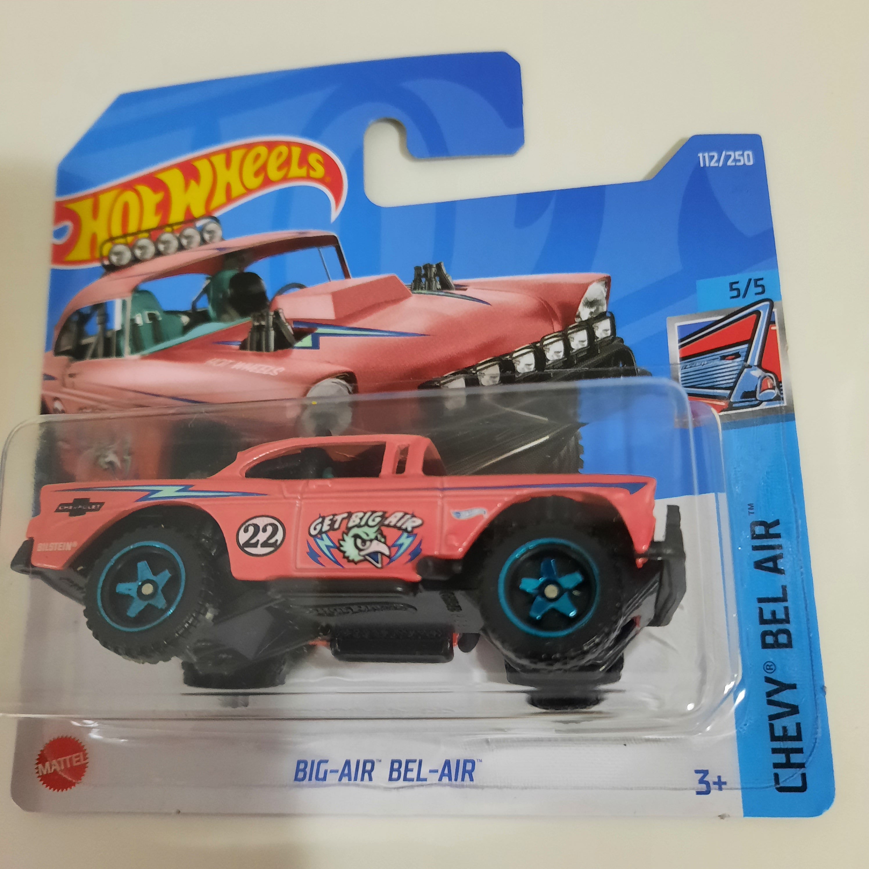112/250 Big-Air Bel-Air HW Chevy Bel Air 5/5 Hot Wheels 2022