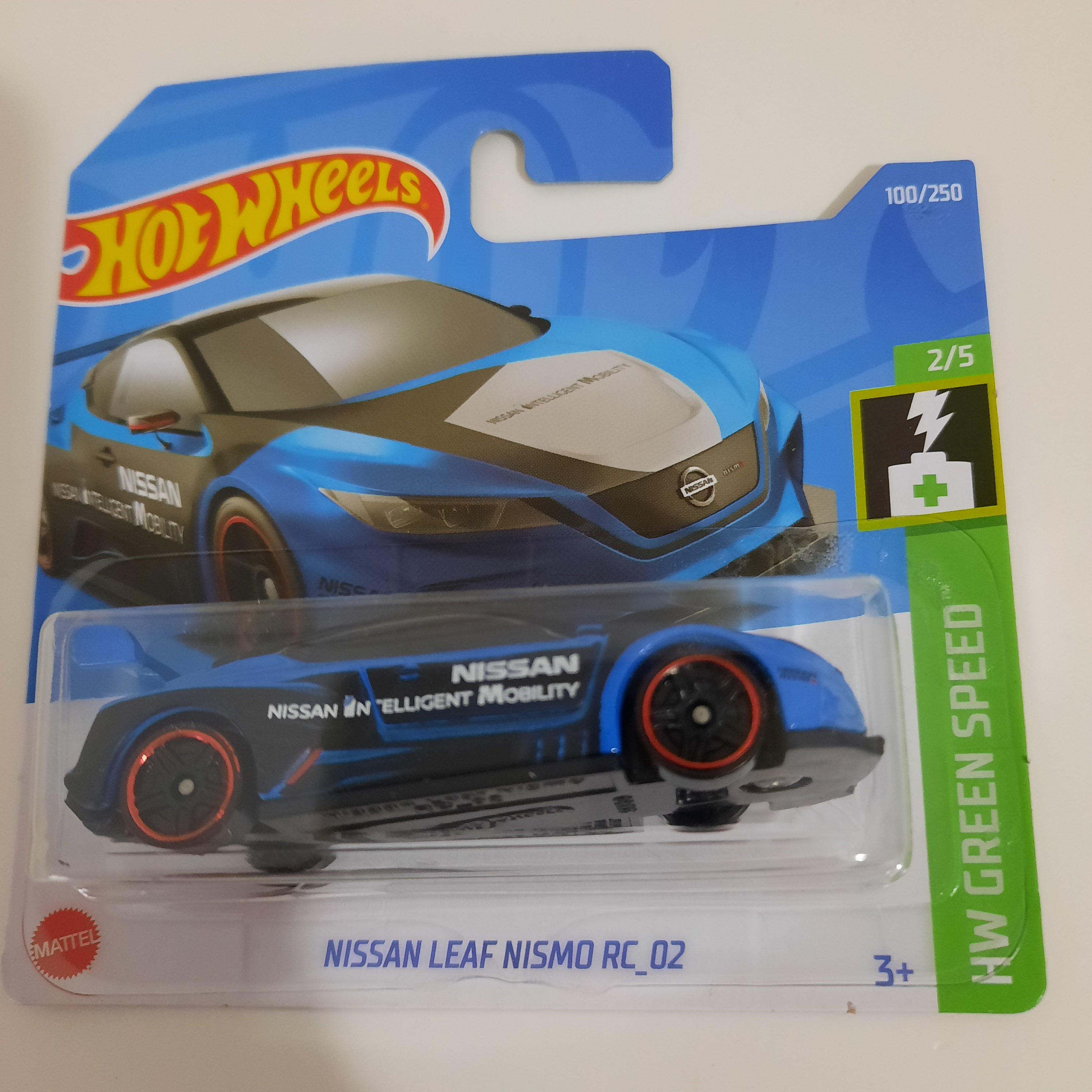 100/250 Nissan Leaf Nismo RC_02 HW Green Speed 2/5 Hot Wheels 2022