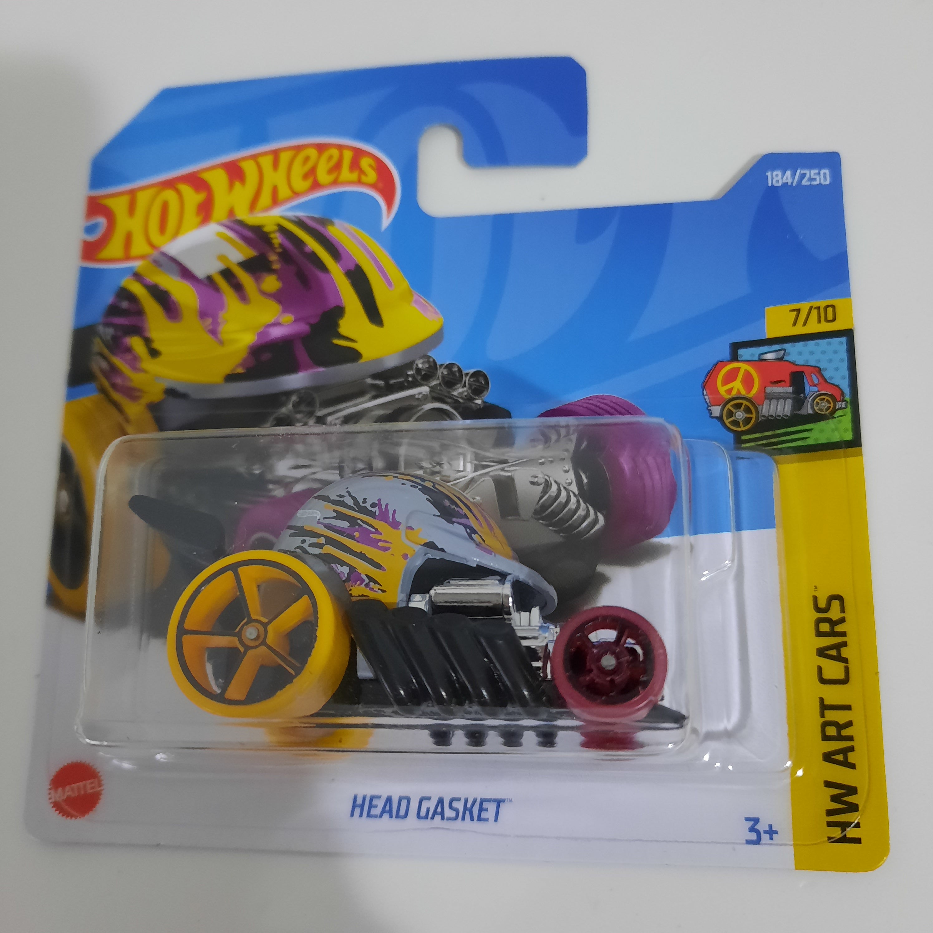 184/250 Head Gasket HW Art Cars 7/10 Hot Wheels 2022