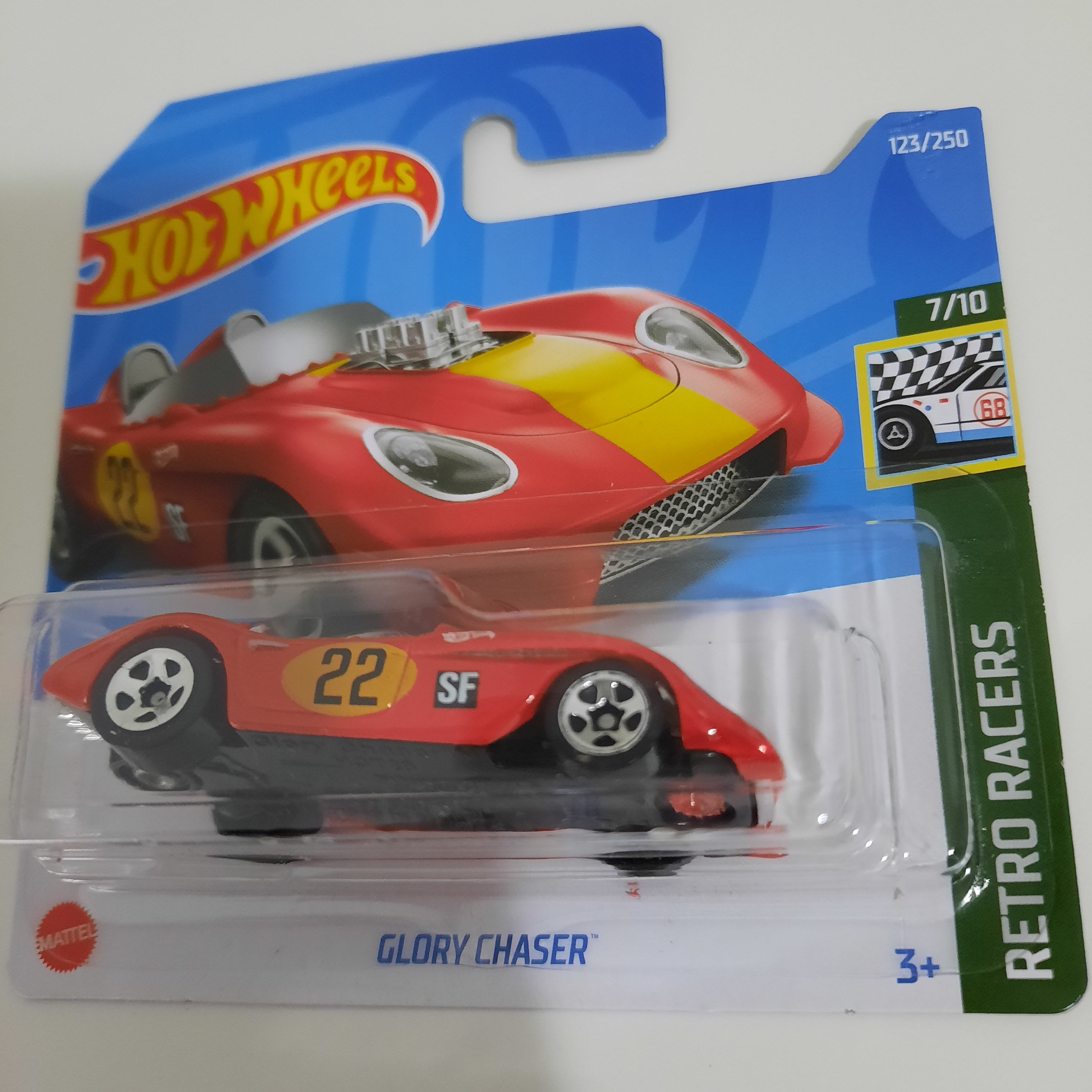 123/250 Glory Chaser HW Retro Racers 7/10 Hot Wheels 2022