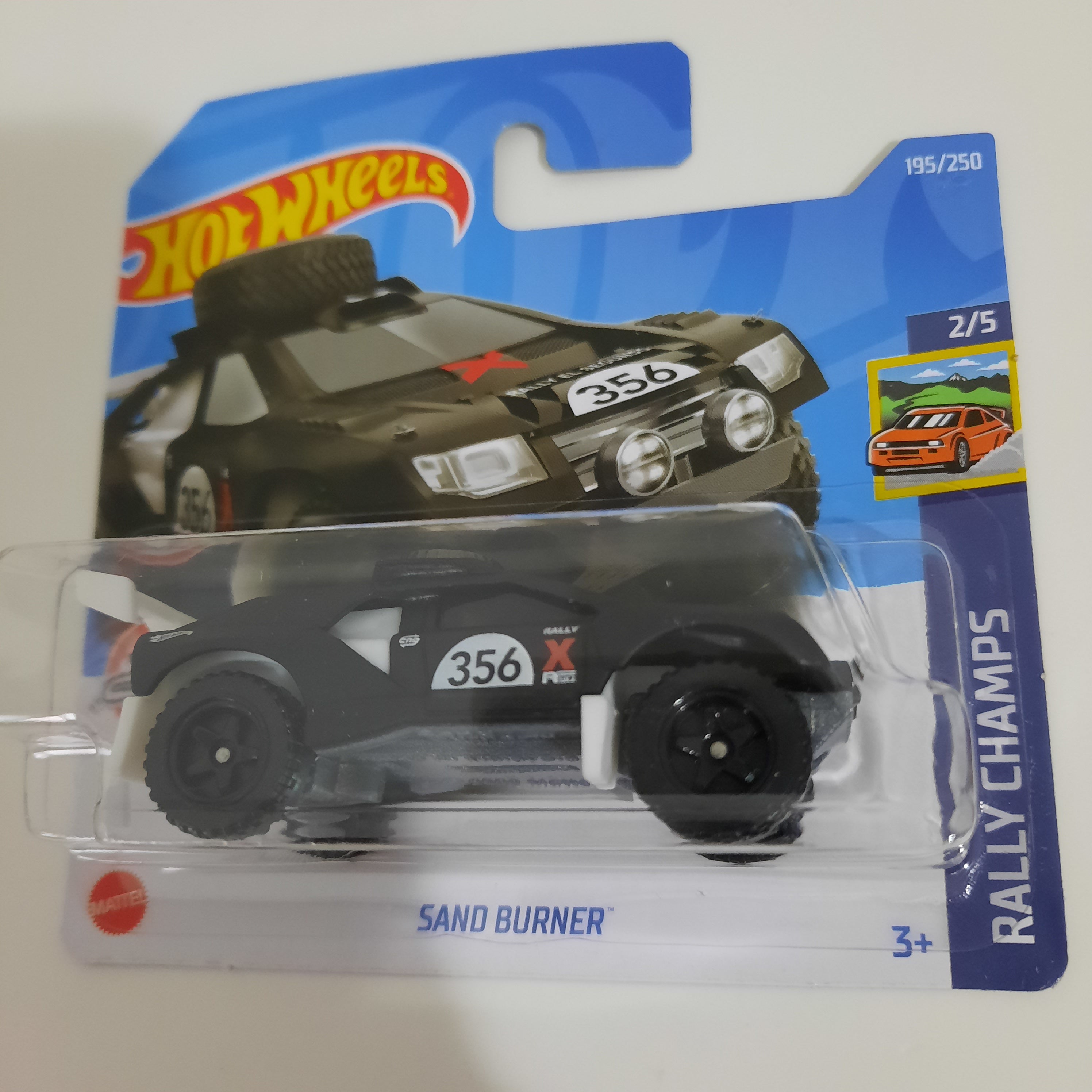 195/250 Sand Burner HW Rally Champs 2/5 Hot Wheels 2022