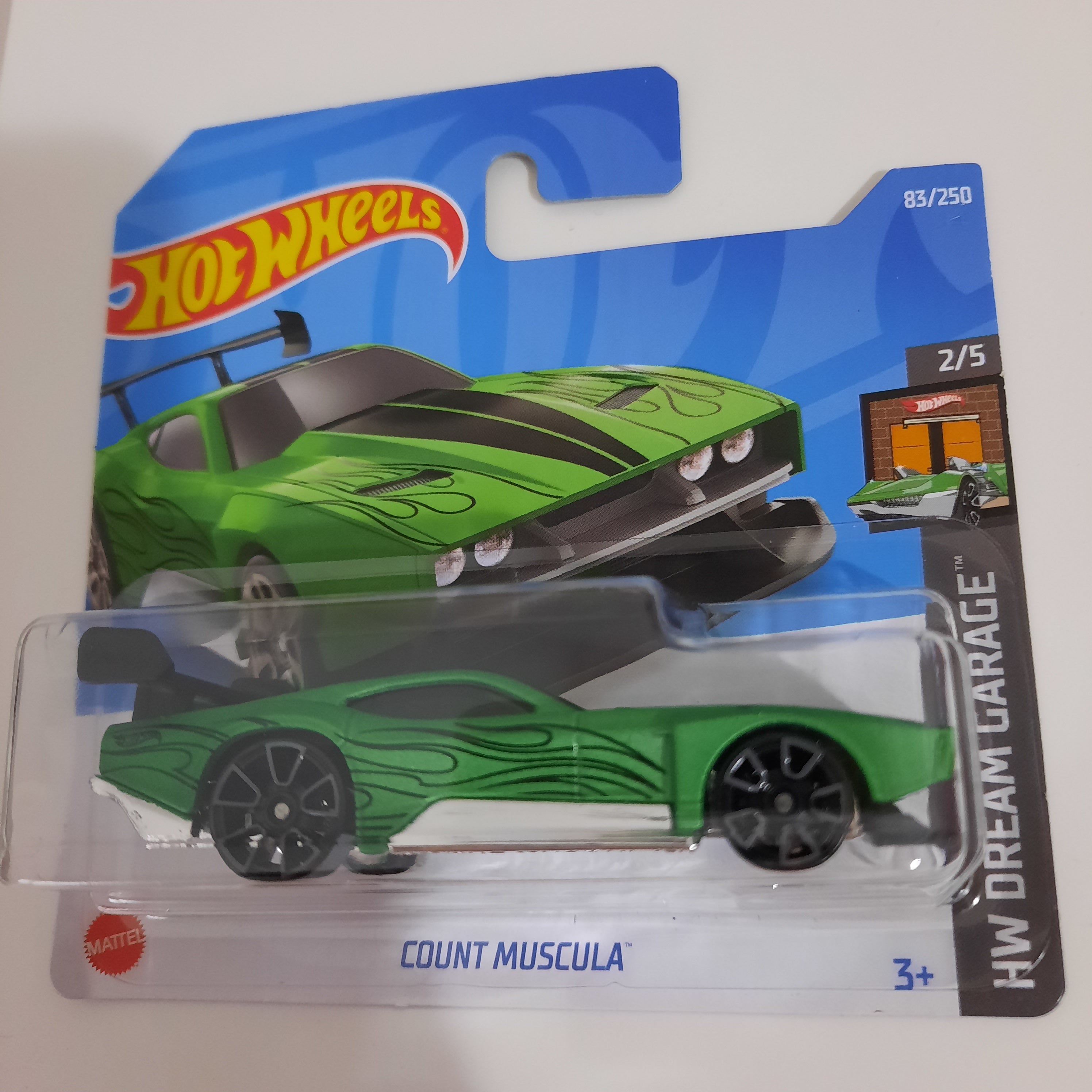 83/250 Count Muscula HW Dream Garage 2/5 Hot Wheels 2022