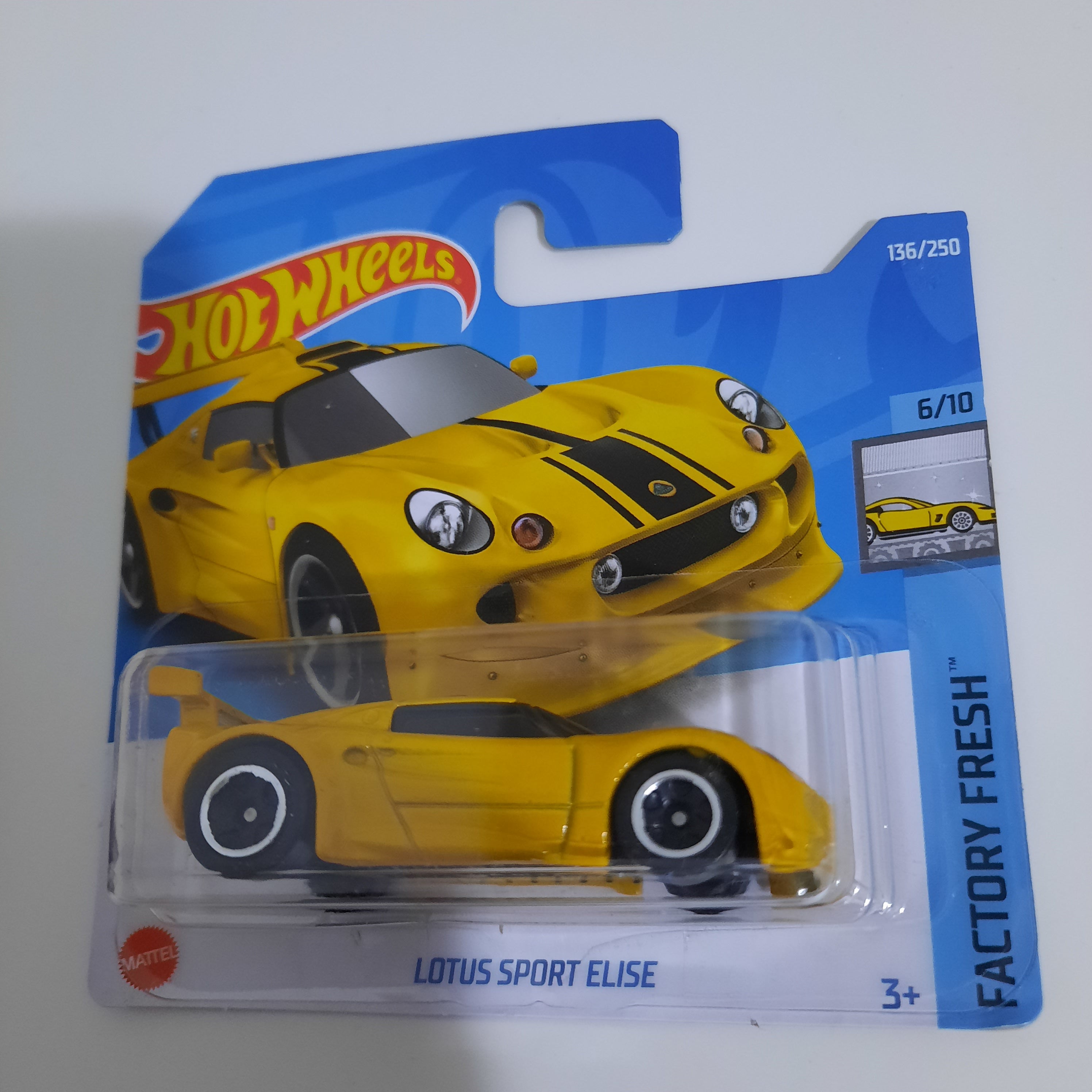 136/250 Lotus Sport Elise HW Factory Fresh 6/10 Hot Wheels 2022