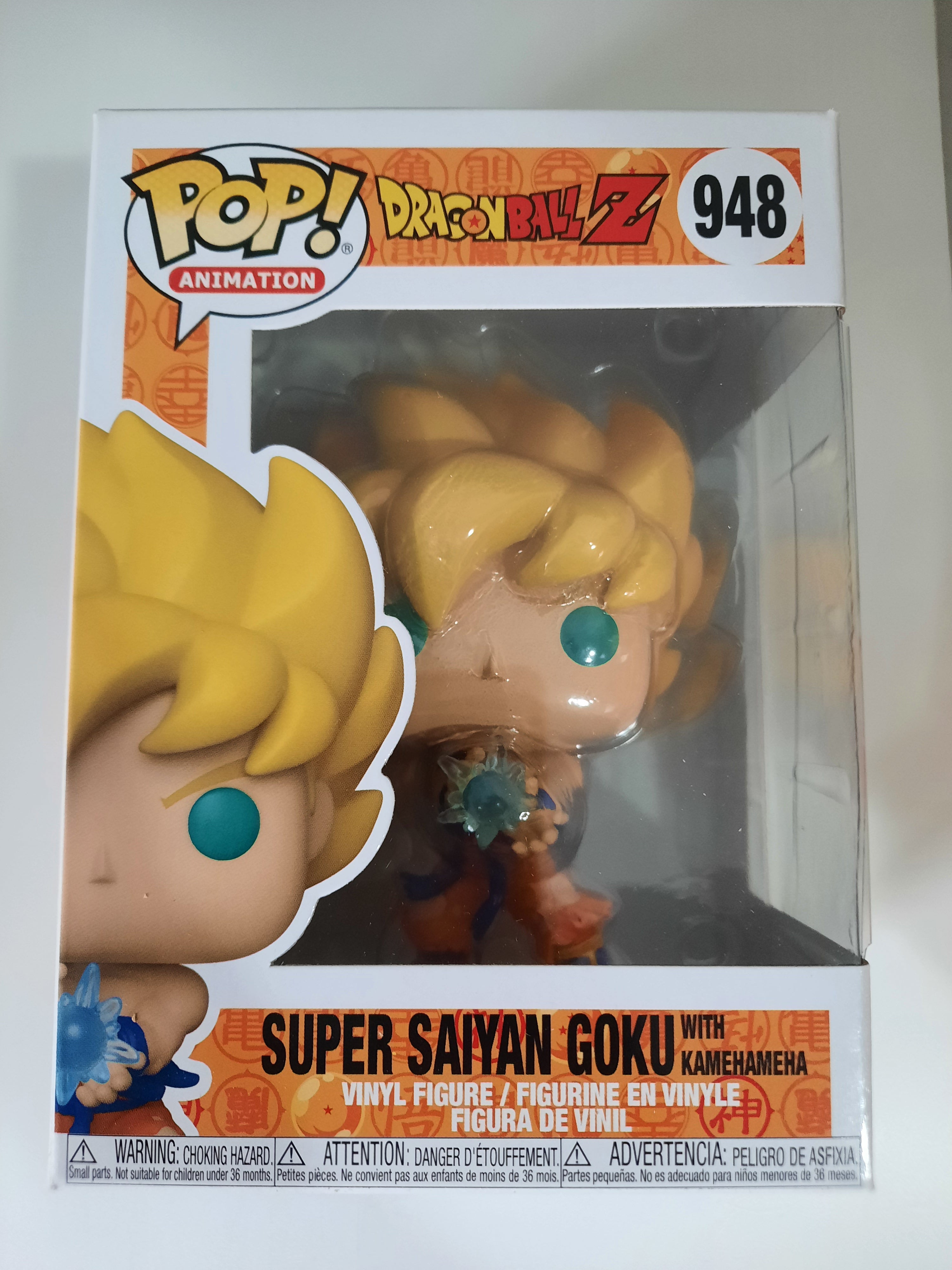 Funko Pop Super Saiyan Goku with Kamehameha 948 - Dragonball Z
