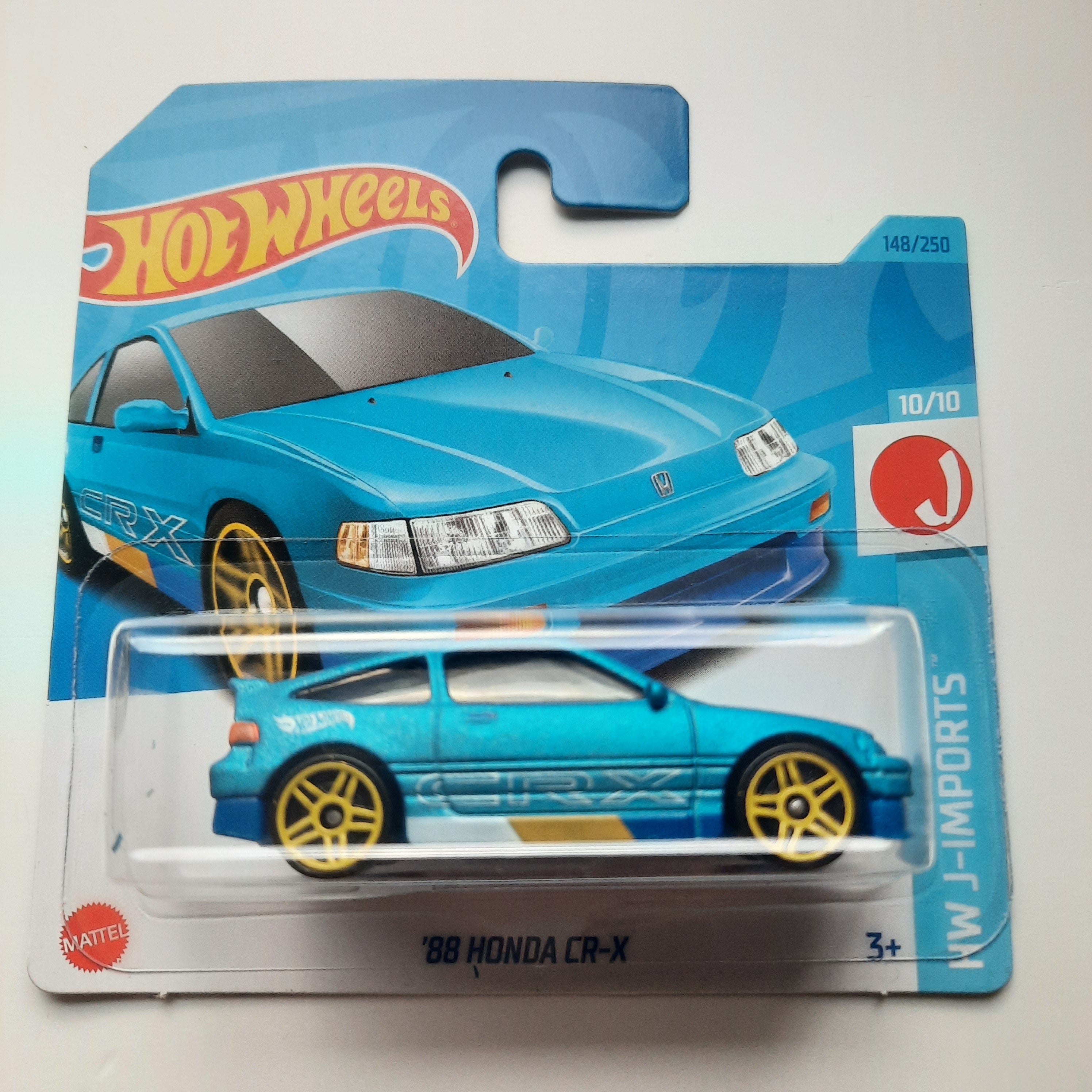 148/250 '88 Honda CR-X HW J-Imports 10/10 Hot Wheels 2023