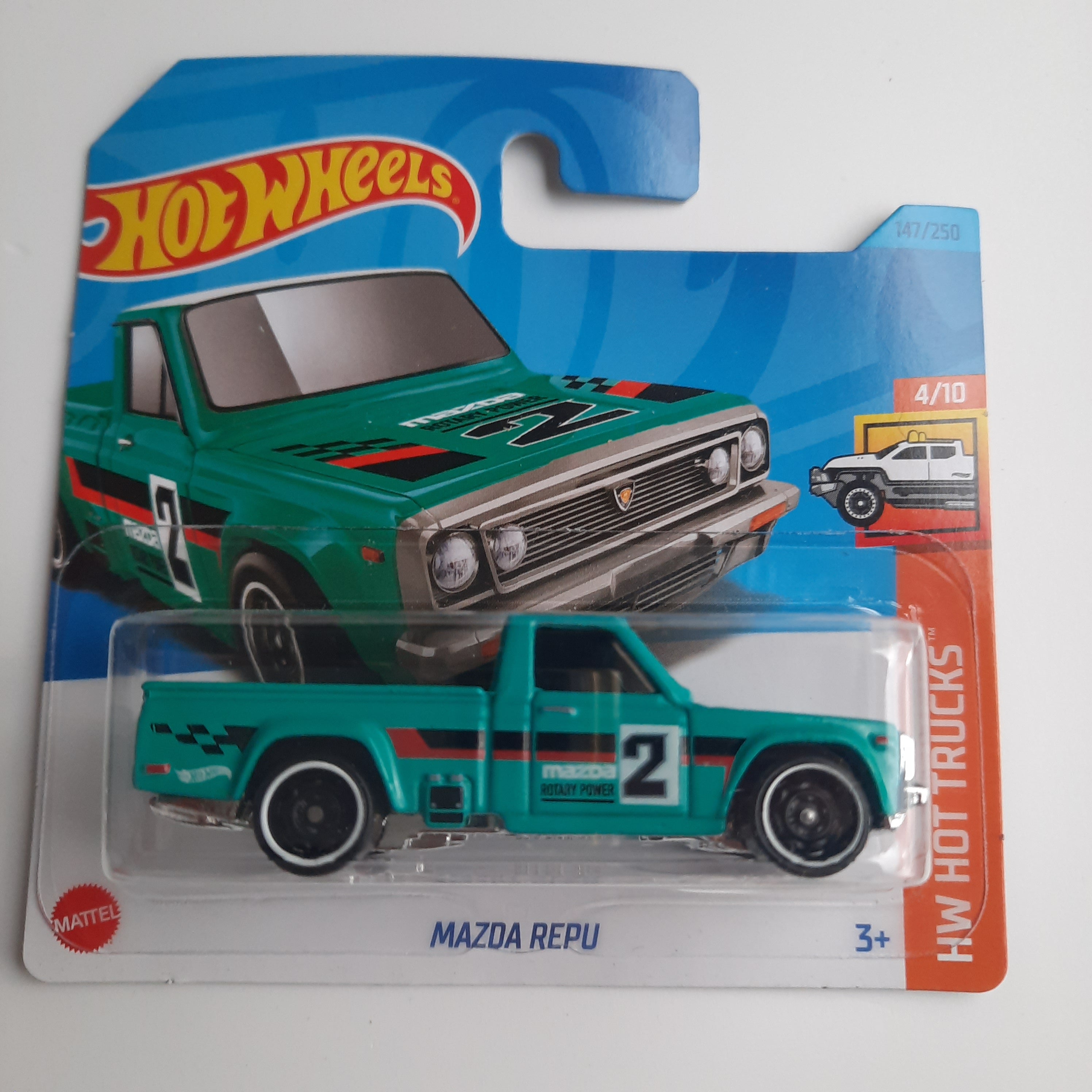 147/250 Mazda Repu HW Hot Trucks 4/10 Hot Wheels 2023
