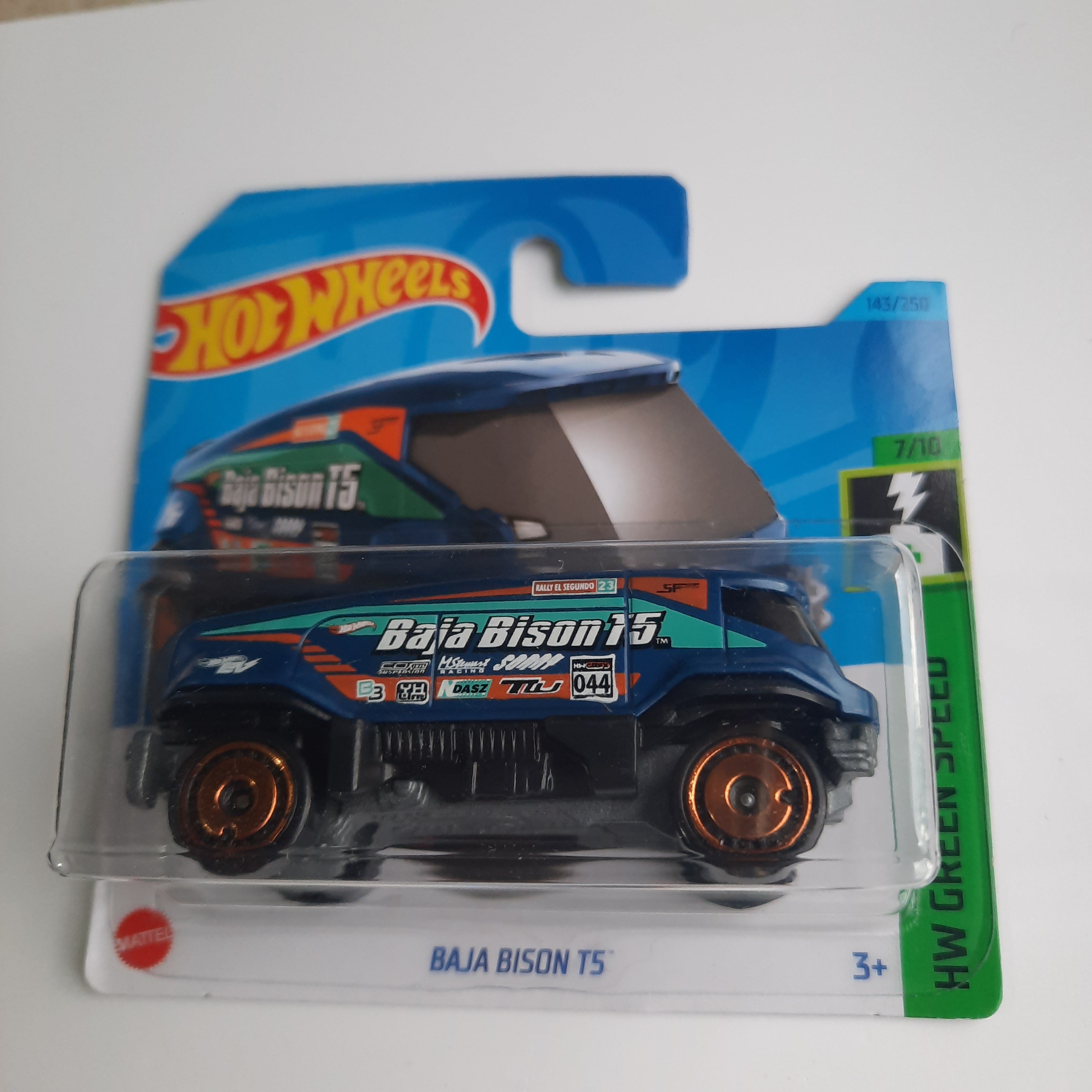 143/250 Baja Bison T5 HW Green Speed 7/10 Hot Wheels 2023