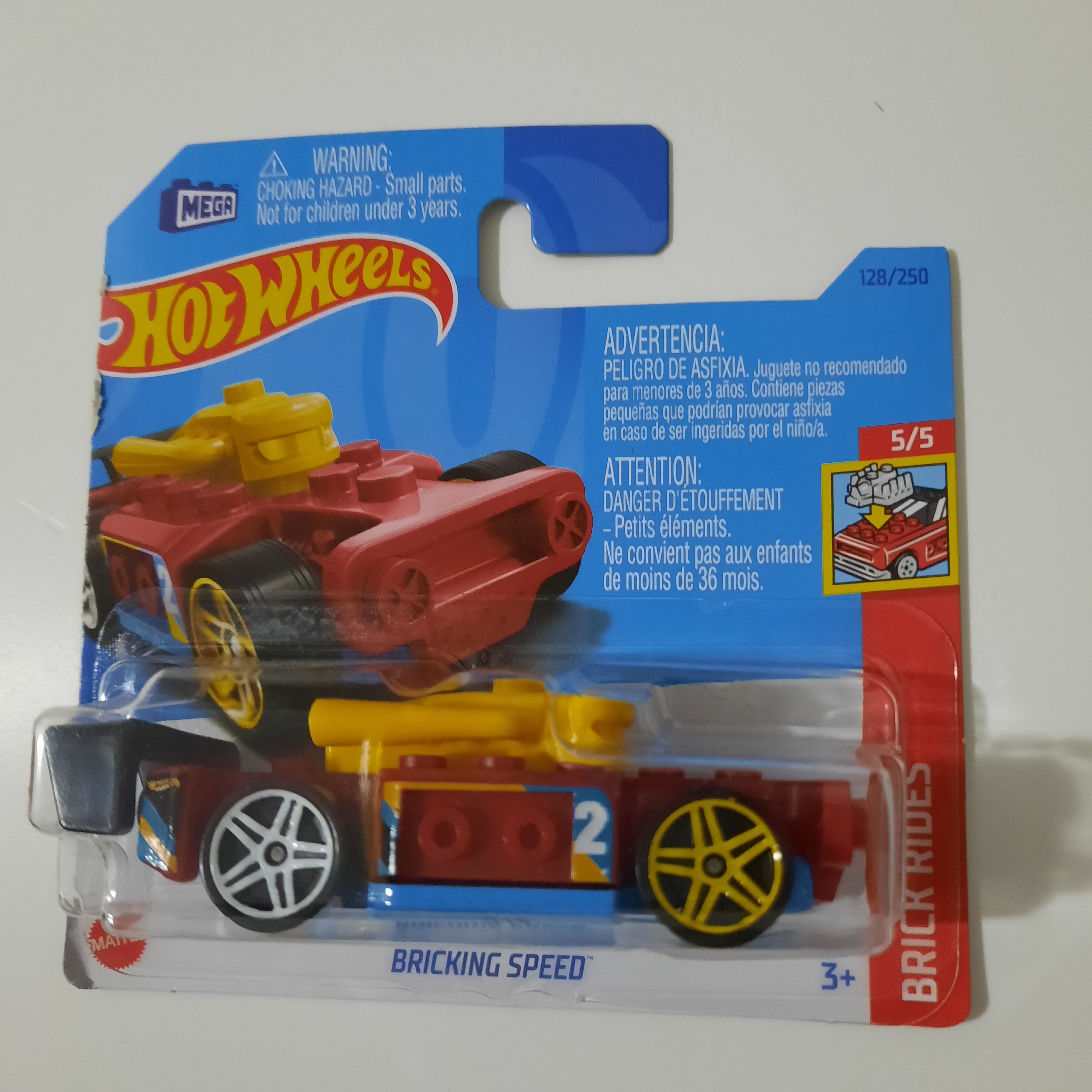 128/250 Bricking Speed HW Brick Rides 5/5 Hot Wheels 2023