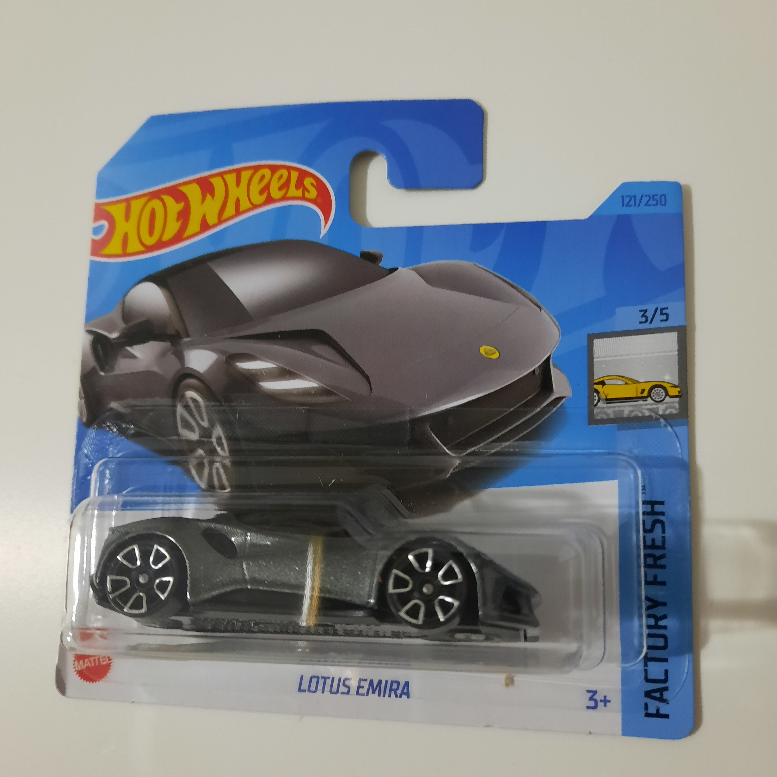 121/250 Lotus Emira HW Factory Fresh 3/5 Hot Wheels 2023