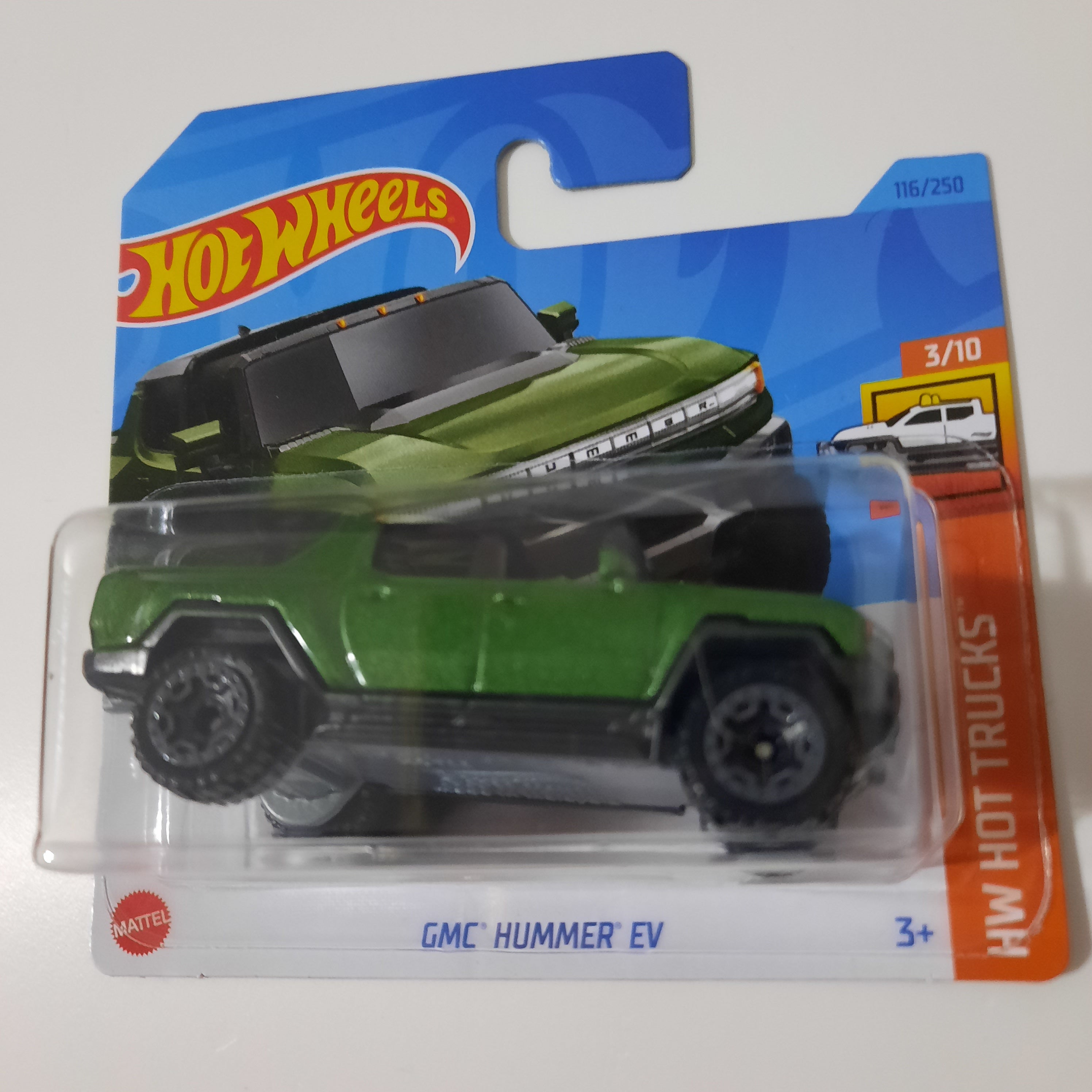 116/250 GMC Hummer EV HW Hot Trucks 3/10 Hot Wheels 2023
