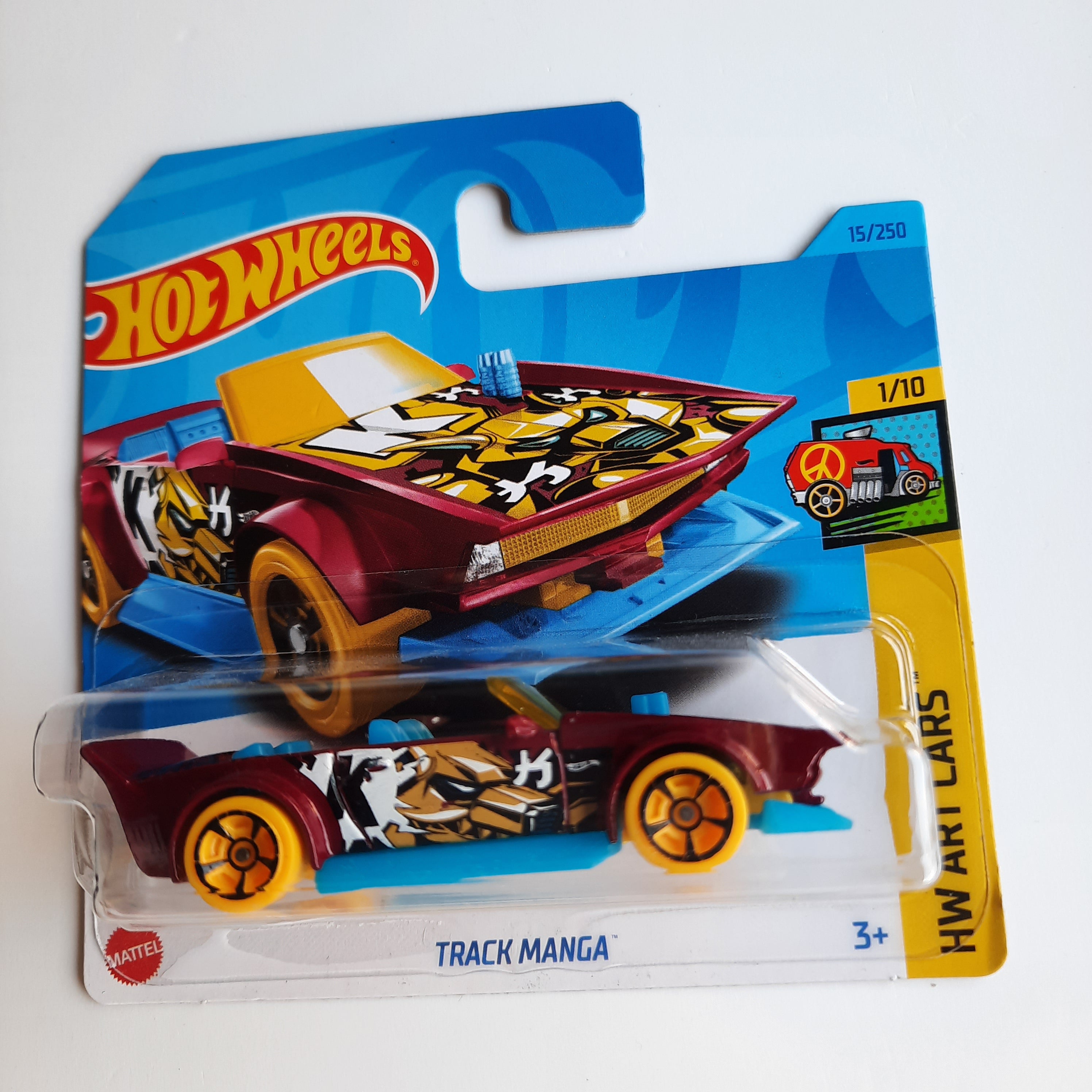 15/250 Track Manga (Col.3) HW Art Cars 1/10 Hot Wheels 2023