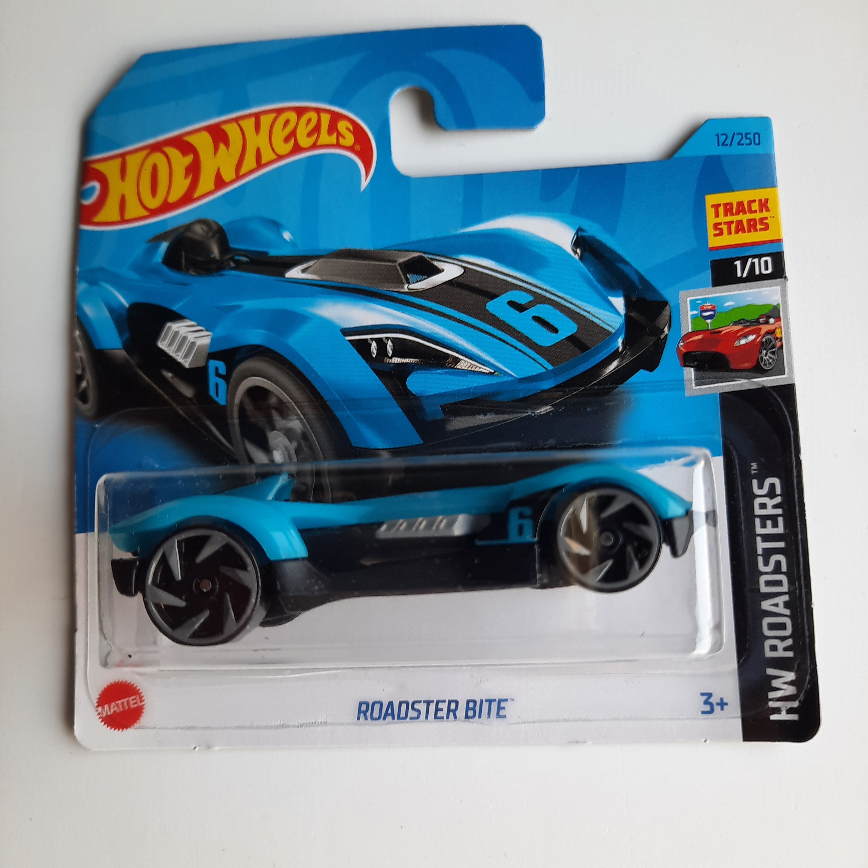 12/250 Roadster Bite (Col.2) HW Roadsters 1/10 Hot Wheels 2023