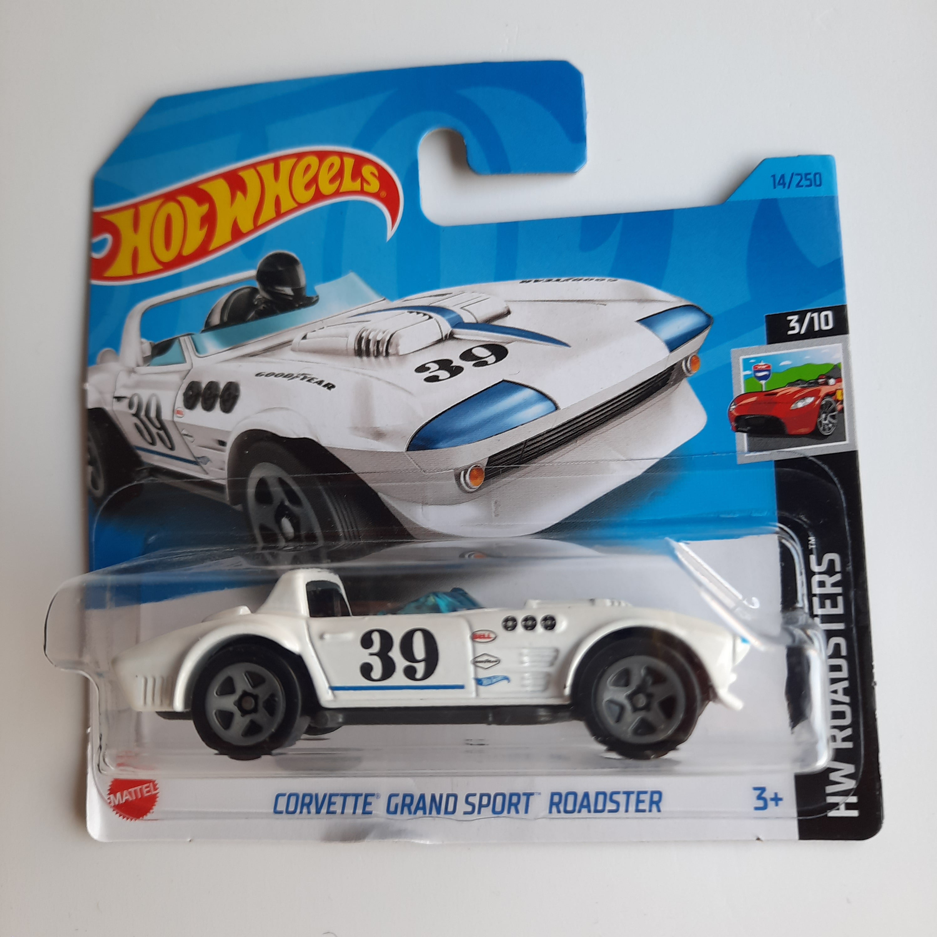 14/250 Corvette Gran Sport Roadster HW Roadsters 3/10 Hot Wheels 2023