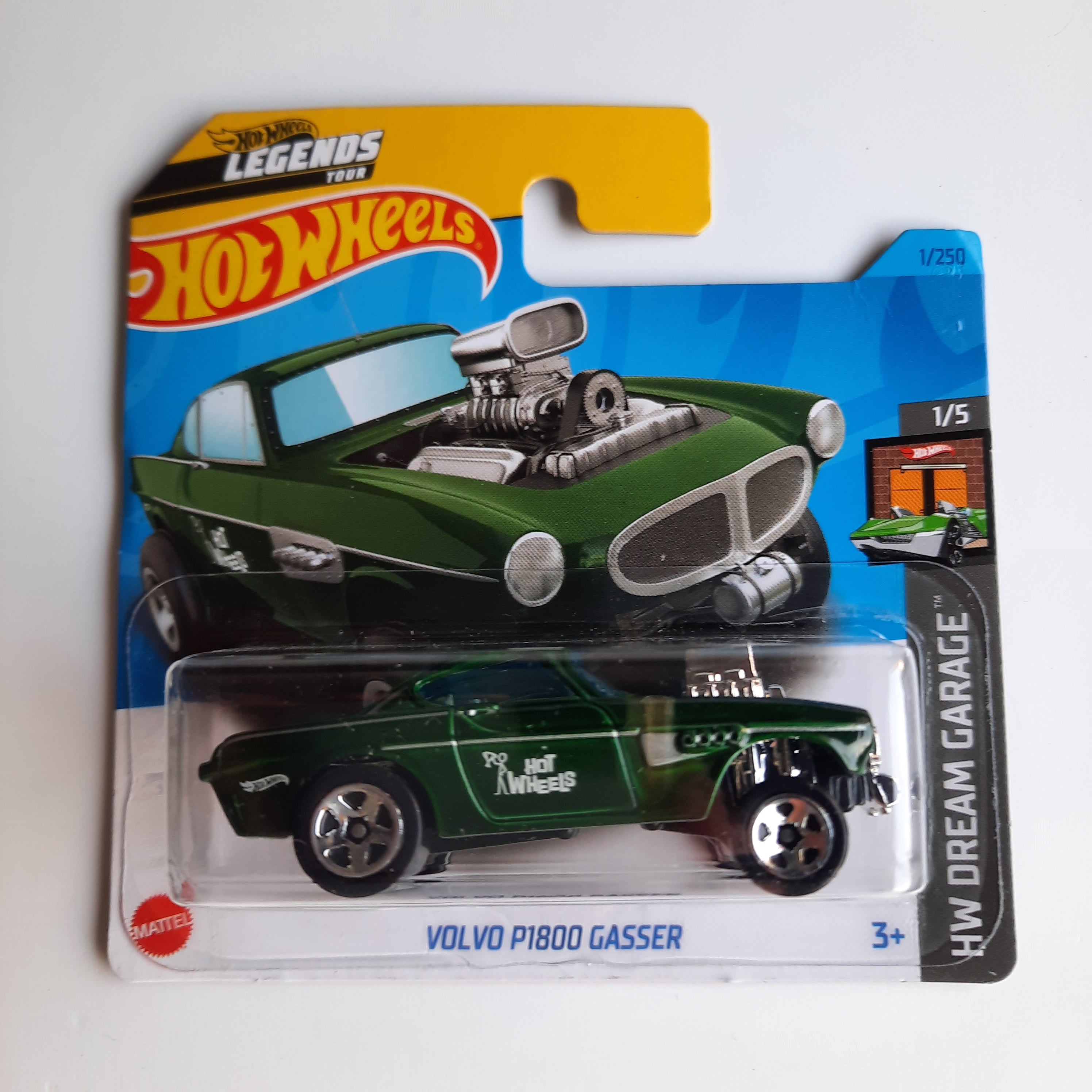 1/250 Volvo P1800 Gasser HW Dream Garage 1/5 Hot Wheels 2023