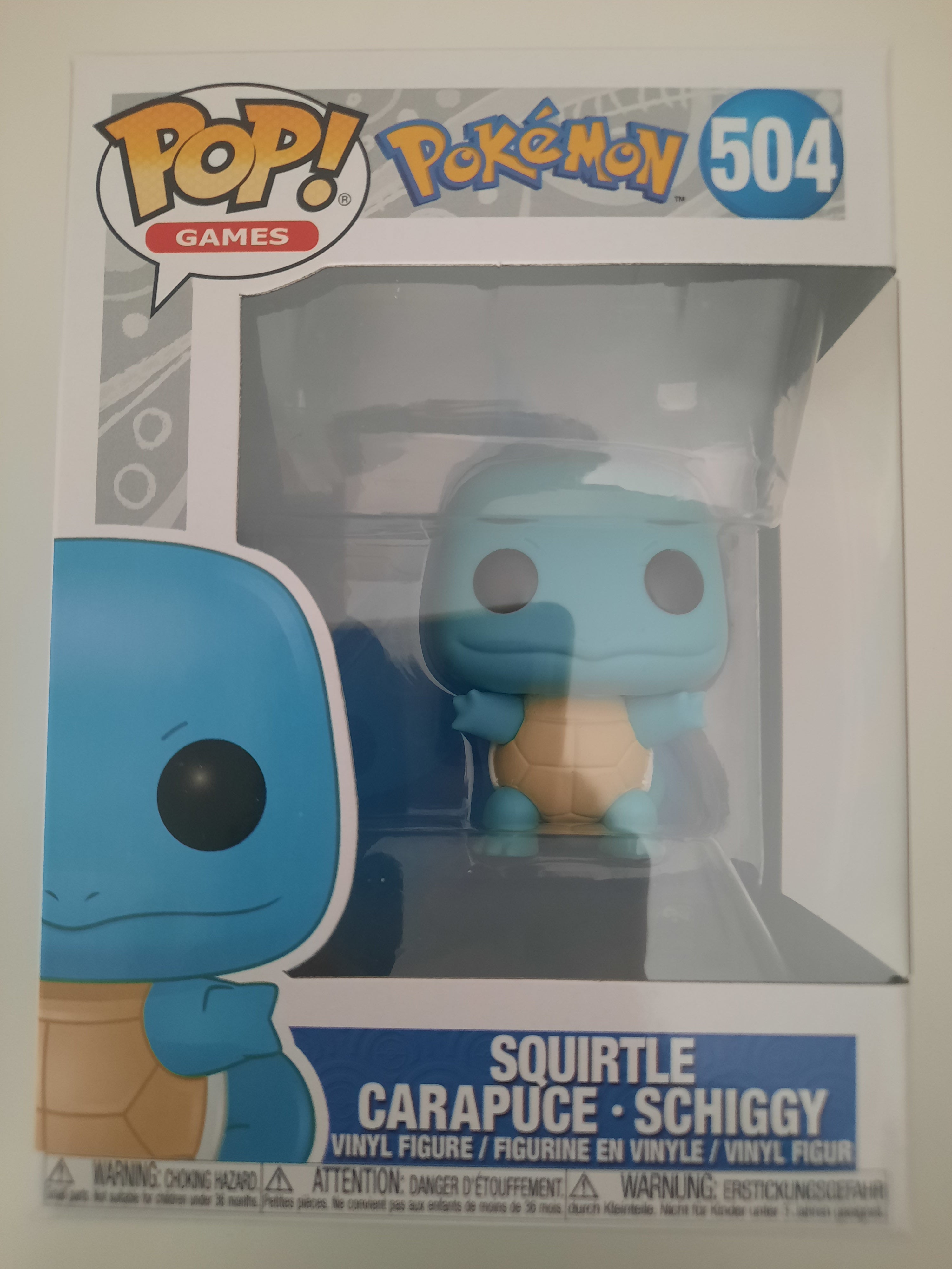 Funko Pop Pokemon - Squirtle 504