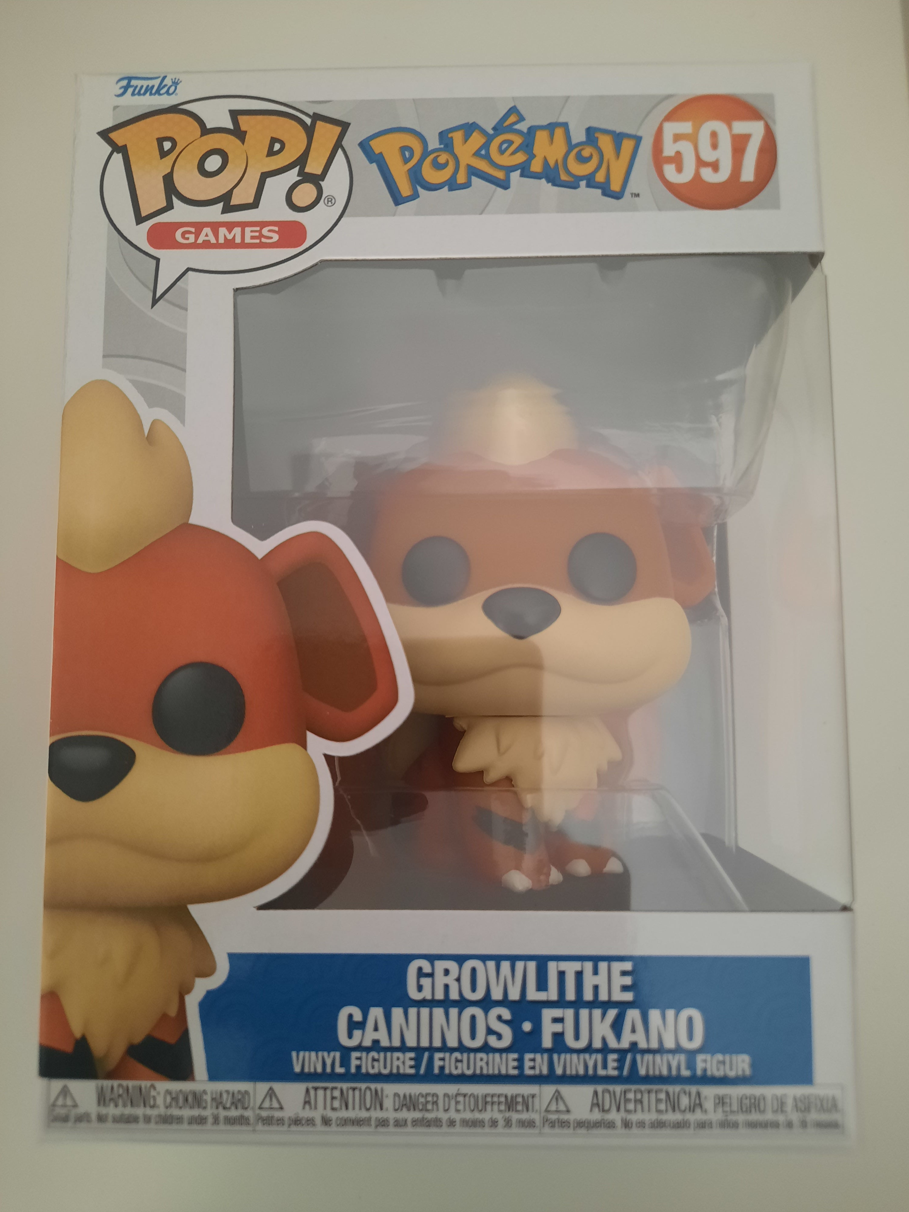 Funko Pop Pokemon - Growlithe 597