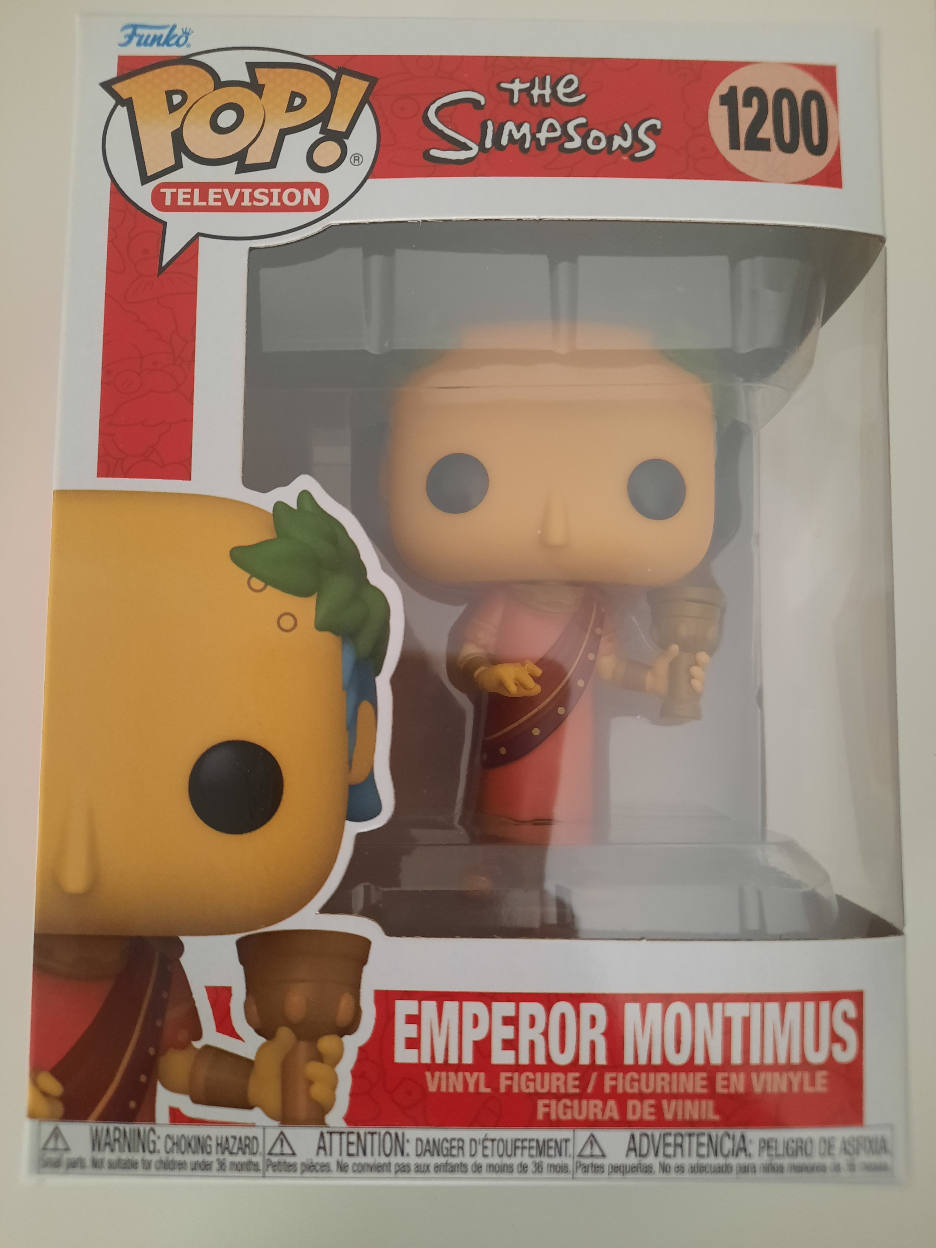 Funko Pop The Simpsons - Emperor Montimus 1200