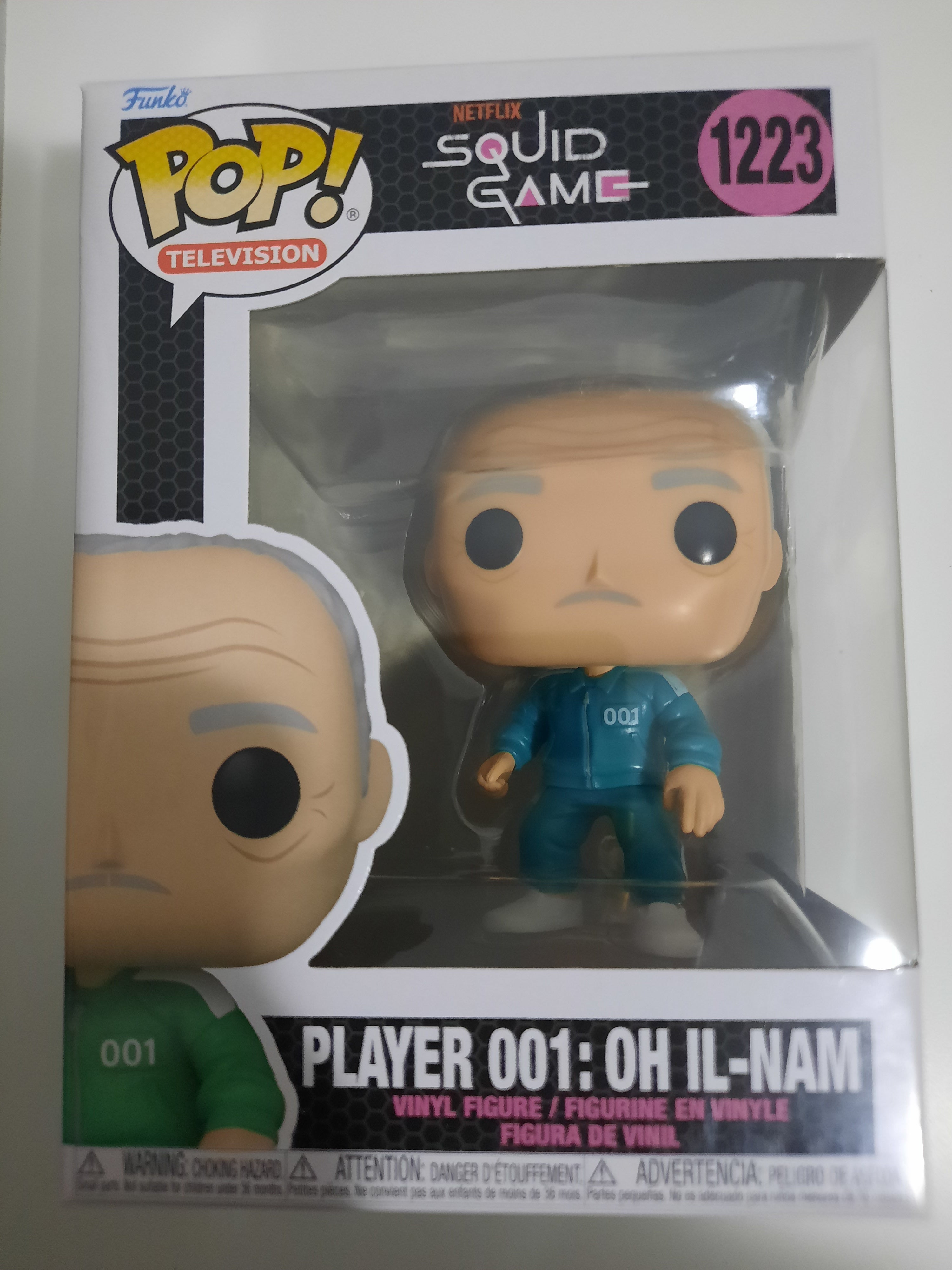 Funko Pop Netflix Squid Game - Player 001: Oh il-Nam 1223