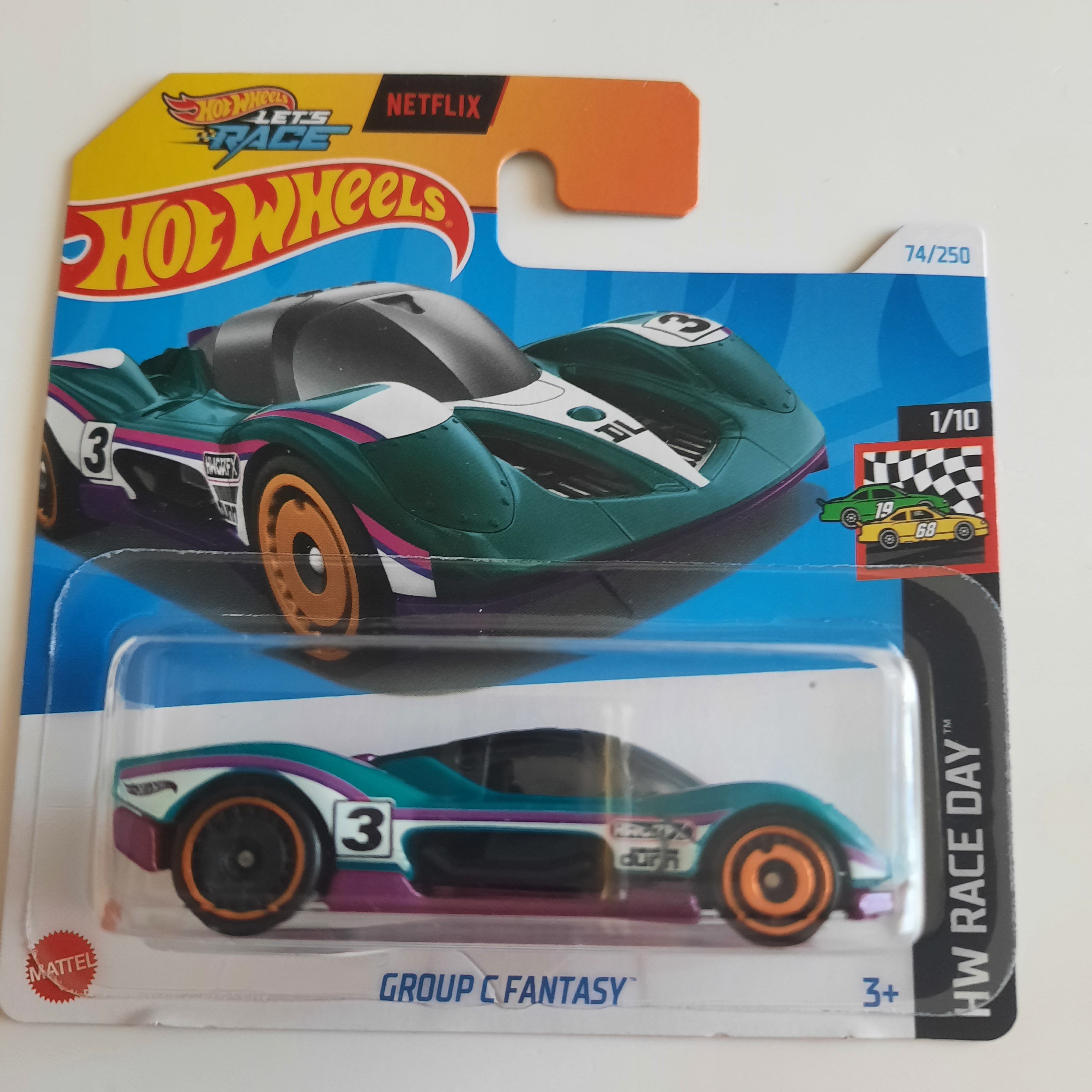 74/250 Group C Fantasy HW Race Day 1/10 Hot Wheels 2024
