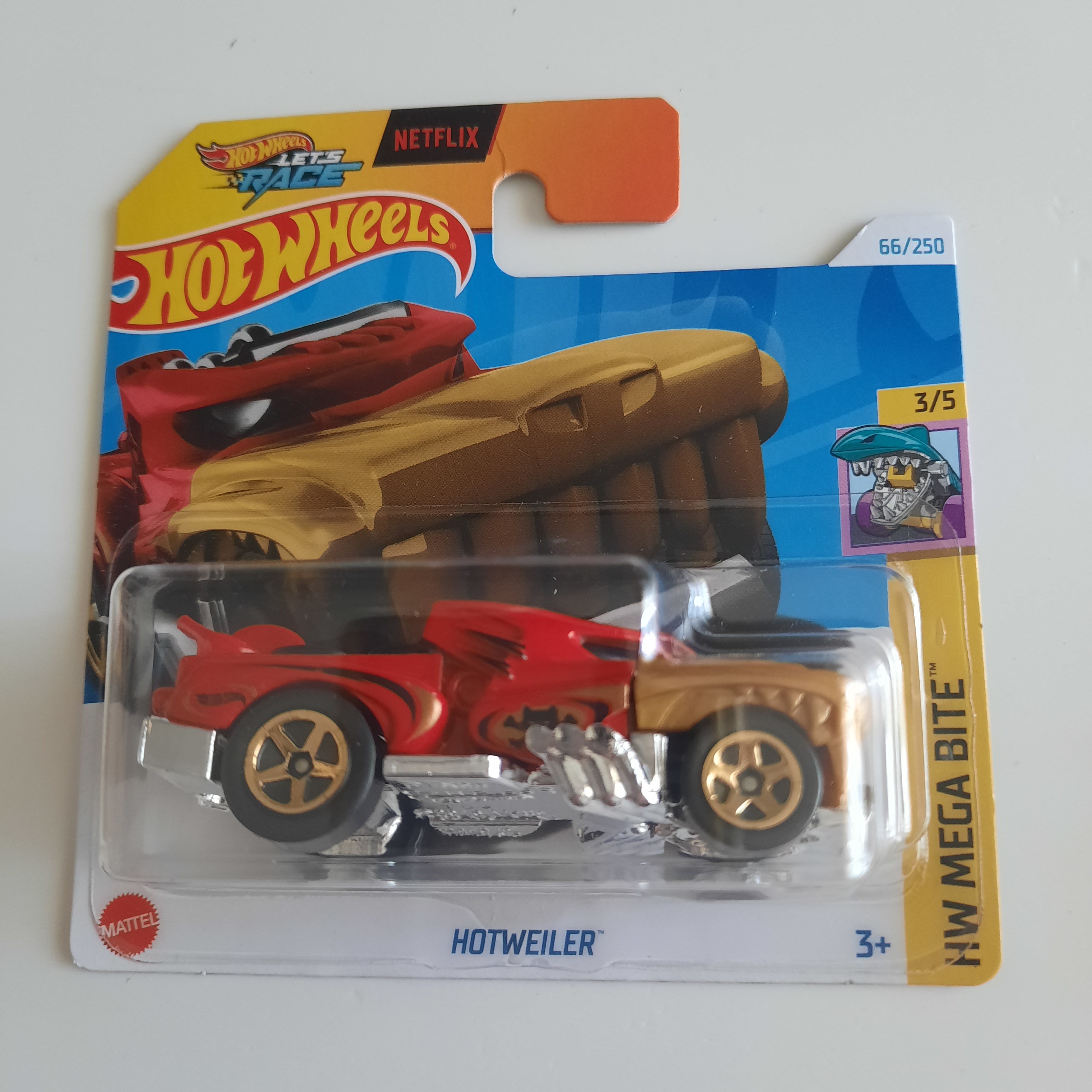 66/250 Hotweiler HW Mega Bite 3/5 Hot Wheels 2024