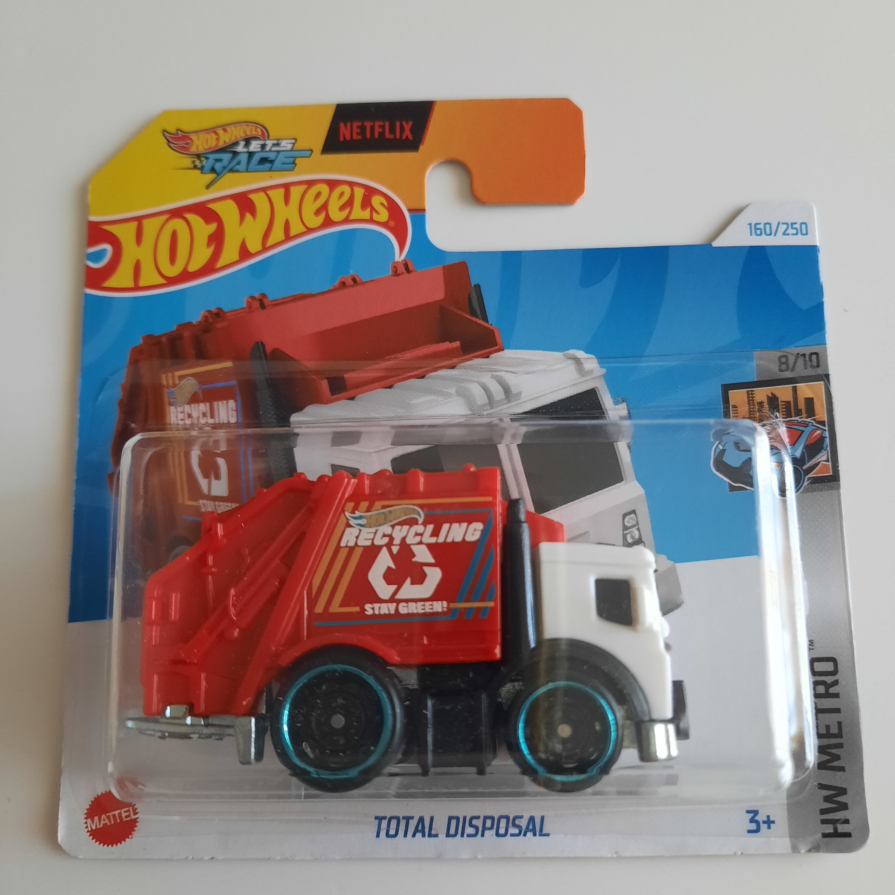160/250 Total Disposal HW Metro 8/10 Hot Wheels 2024