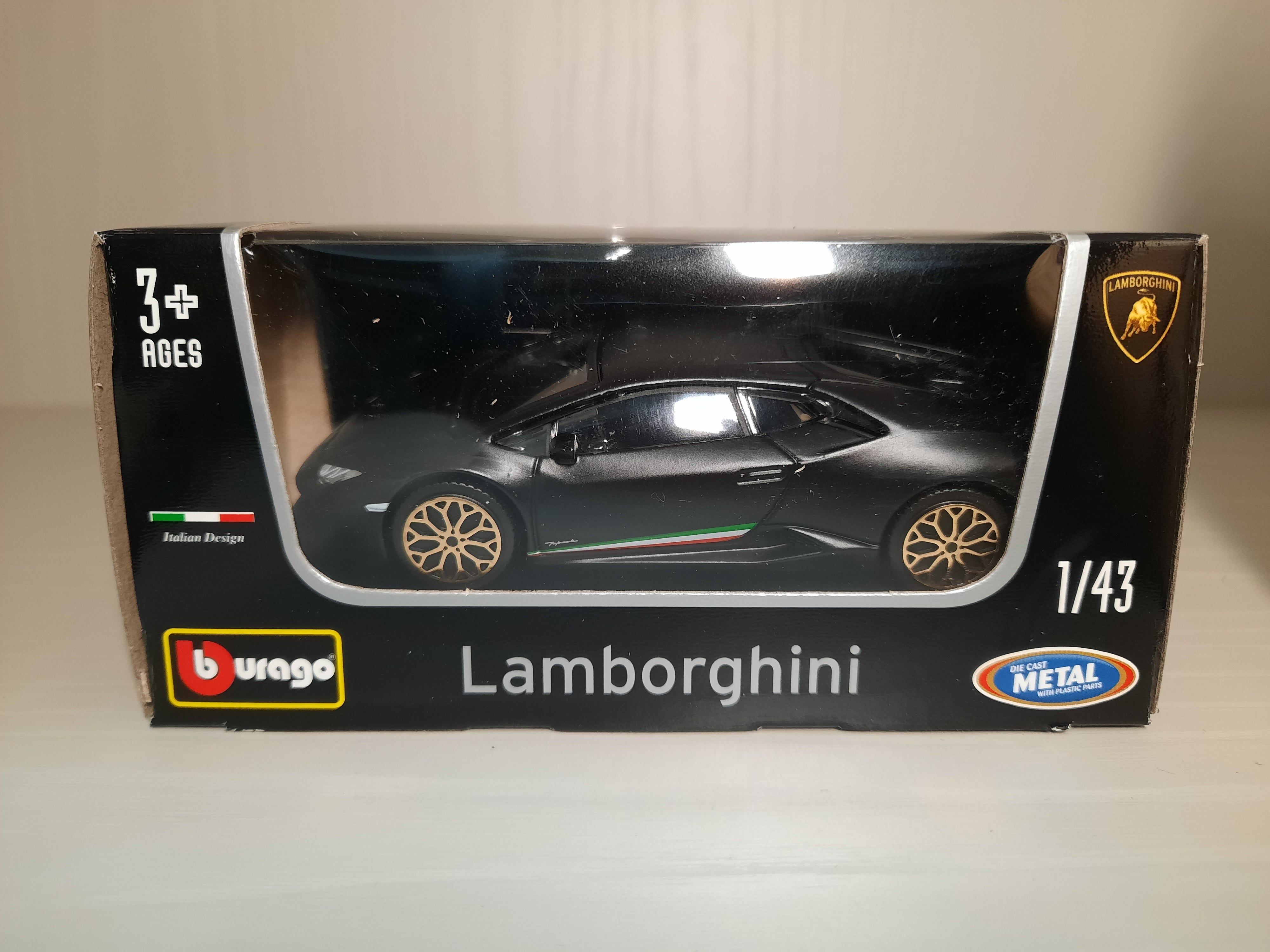 Lamborghini Huracàn Performante (nera) 1/43  Bburago