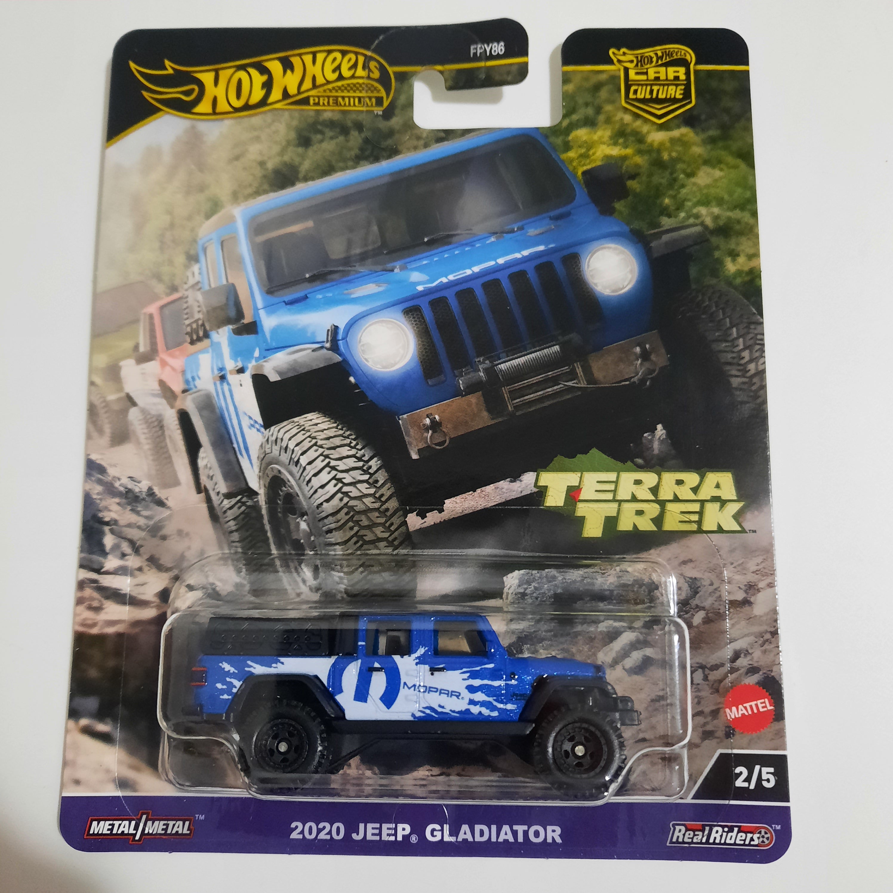 Terra Trek 2020 Jeep Gladiator 2/5 Hot Wheels Premium 2024