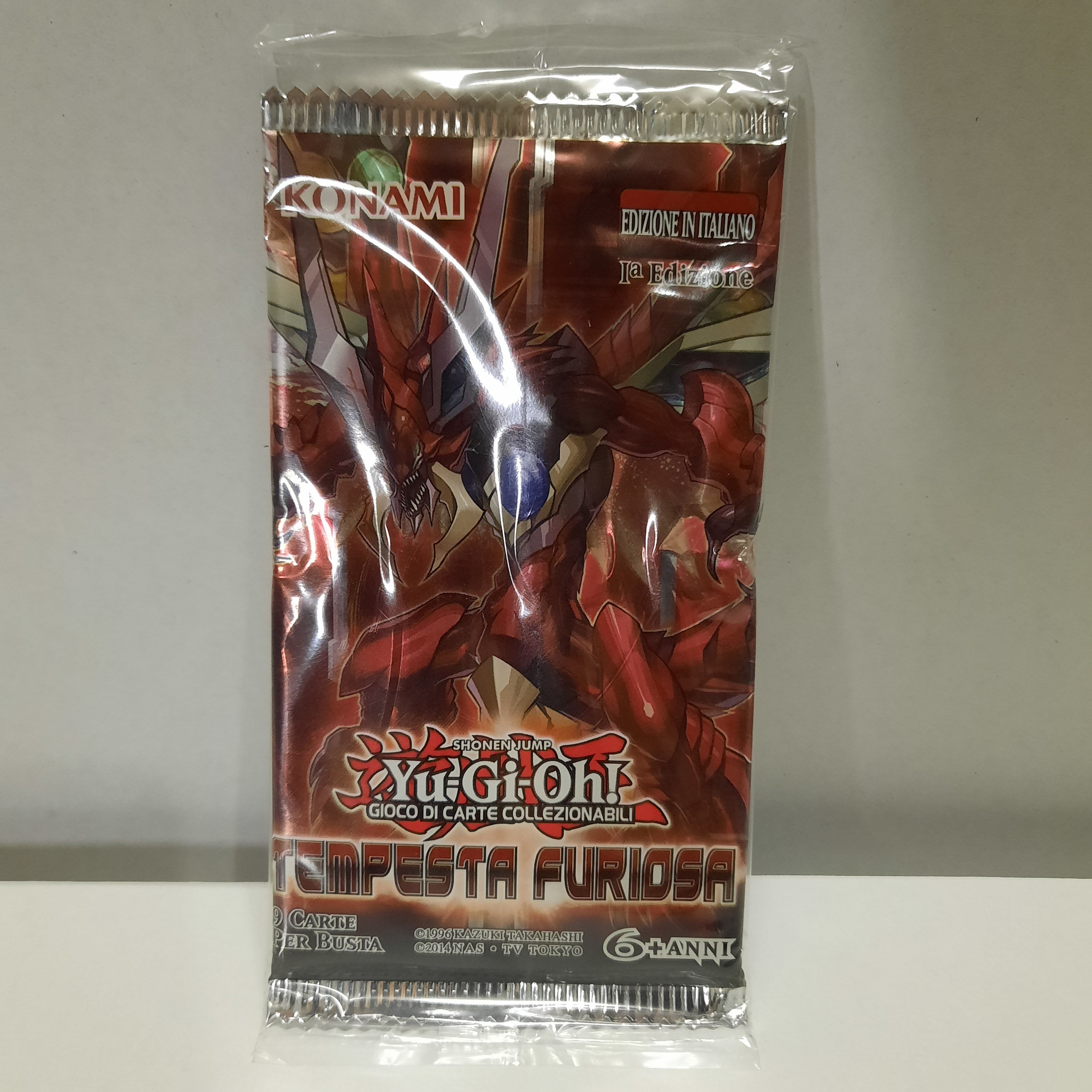 Yu-Gi-Oh Bustina Tempesta Furiosa Edizione in Italiano