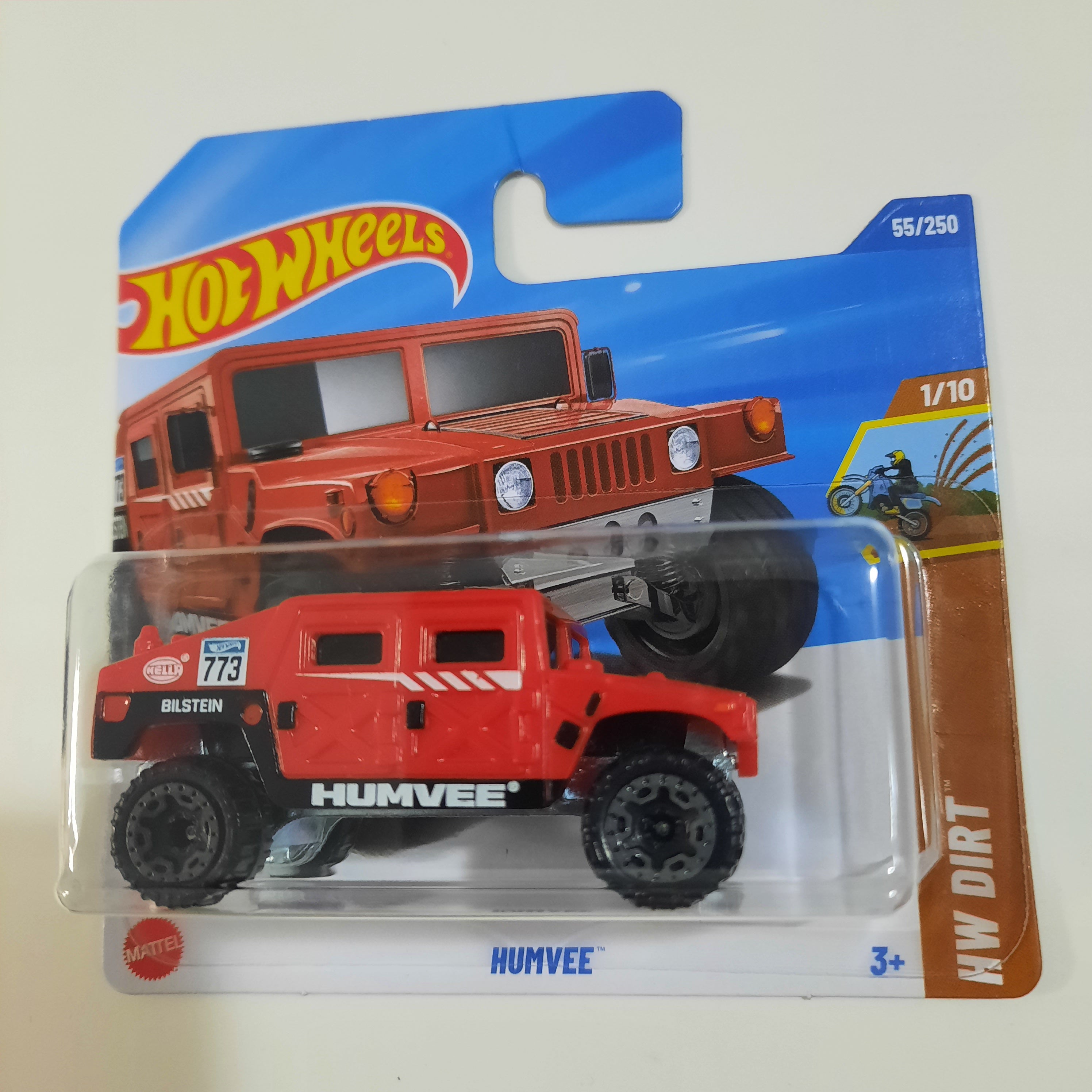 55/250 Humvee HW Dirt 1/10 Hot Wheels 2025