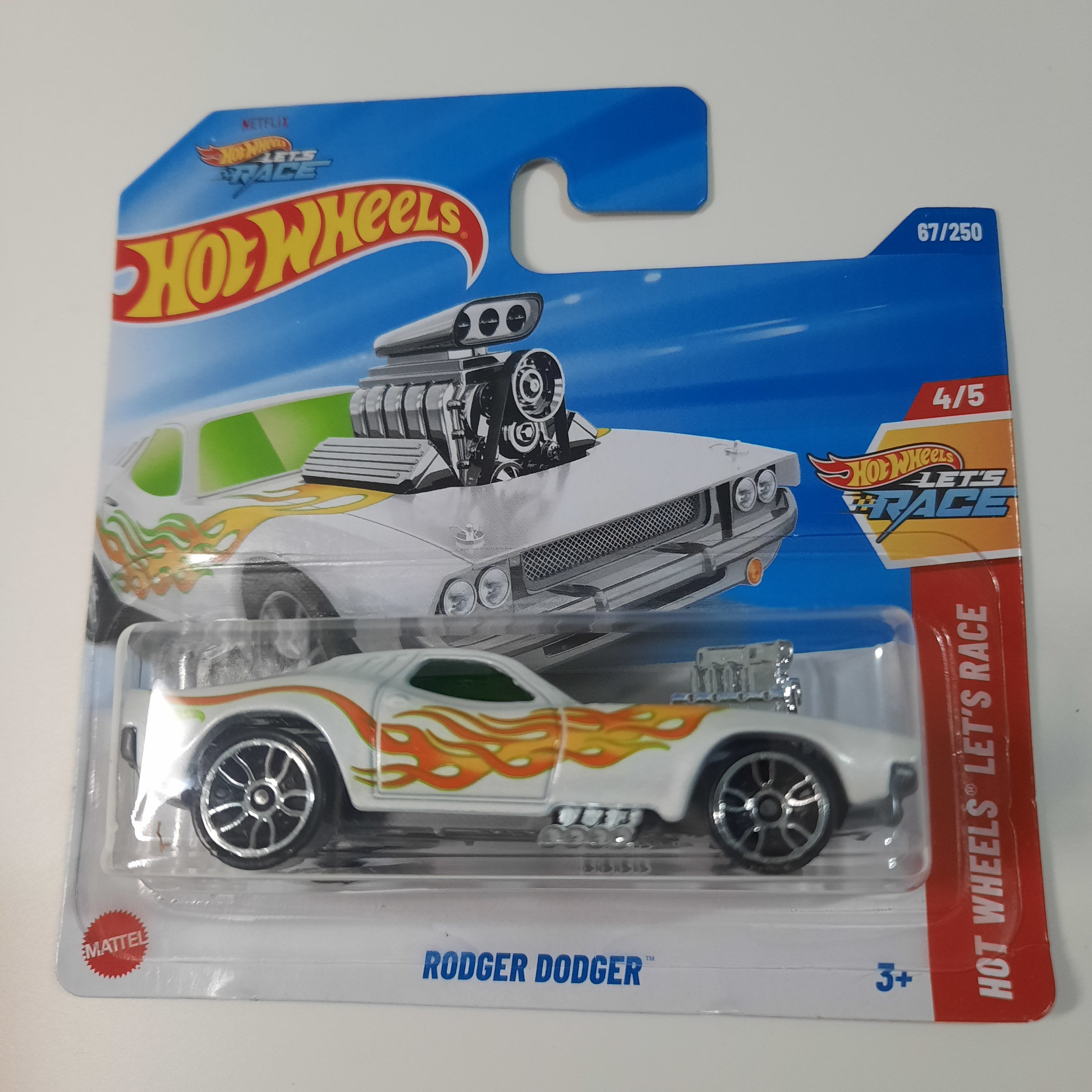 67/250 Rodger Dodger HW Let's Race 4/5 Hot Wheels 2025