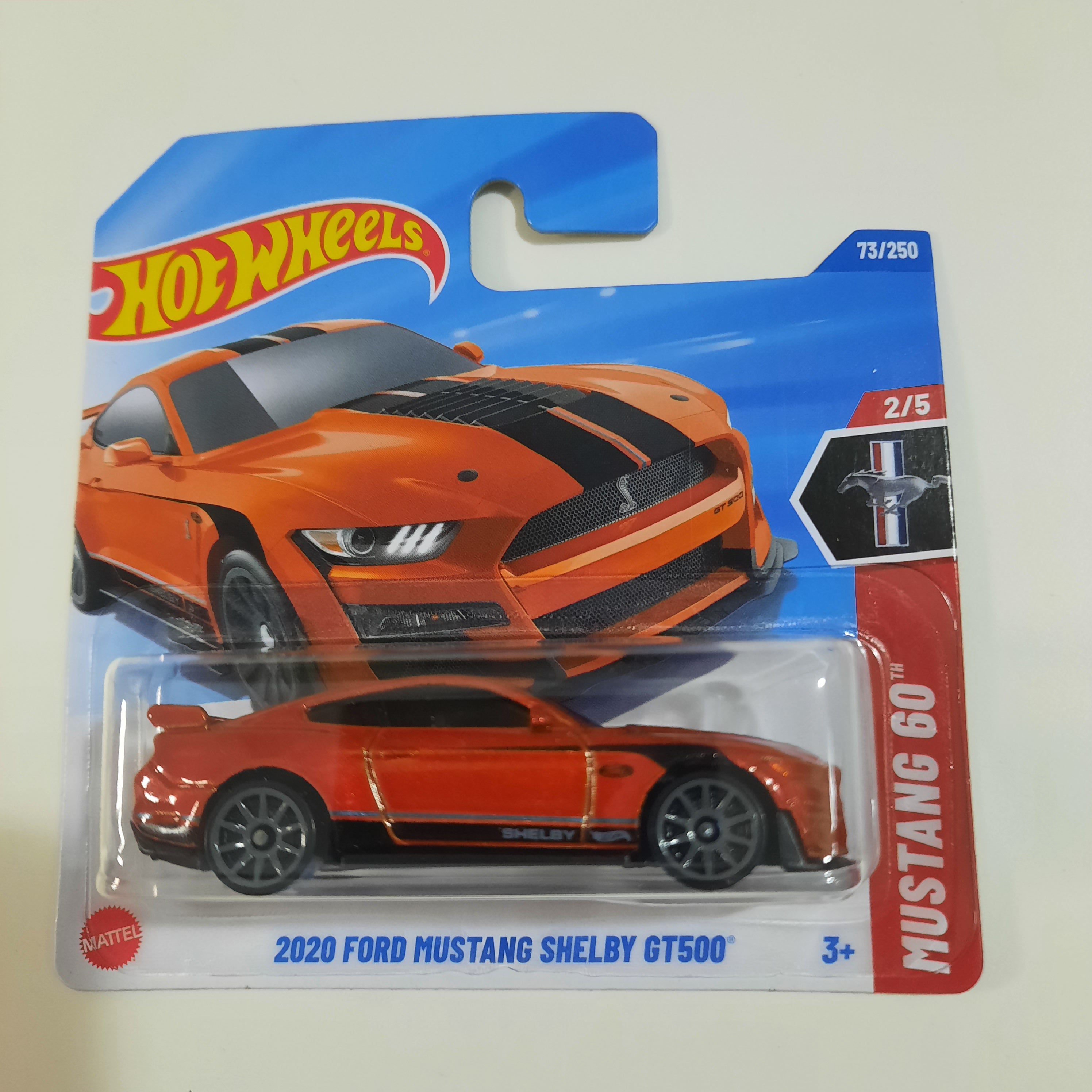 73/250 2020 Ford Mustang Shelby GT500 HW Mustang Go 2/5 Hot Wheels 2025