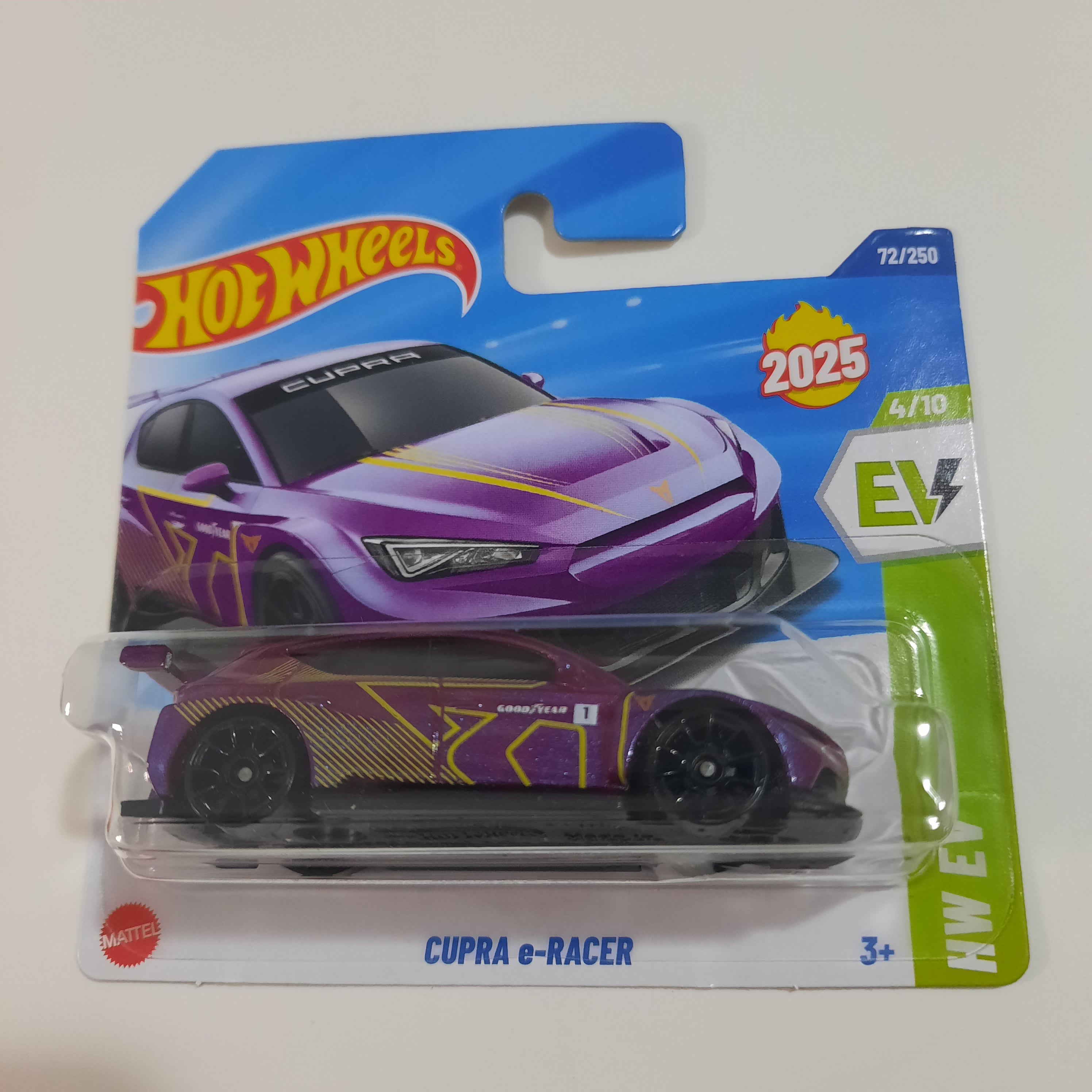 72/250 Cupra e-Racer HW EV 4/10 Hot Wheels 2025