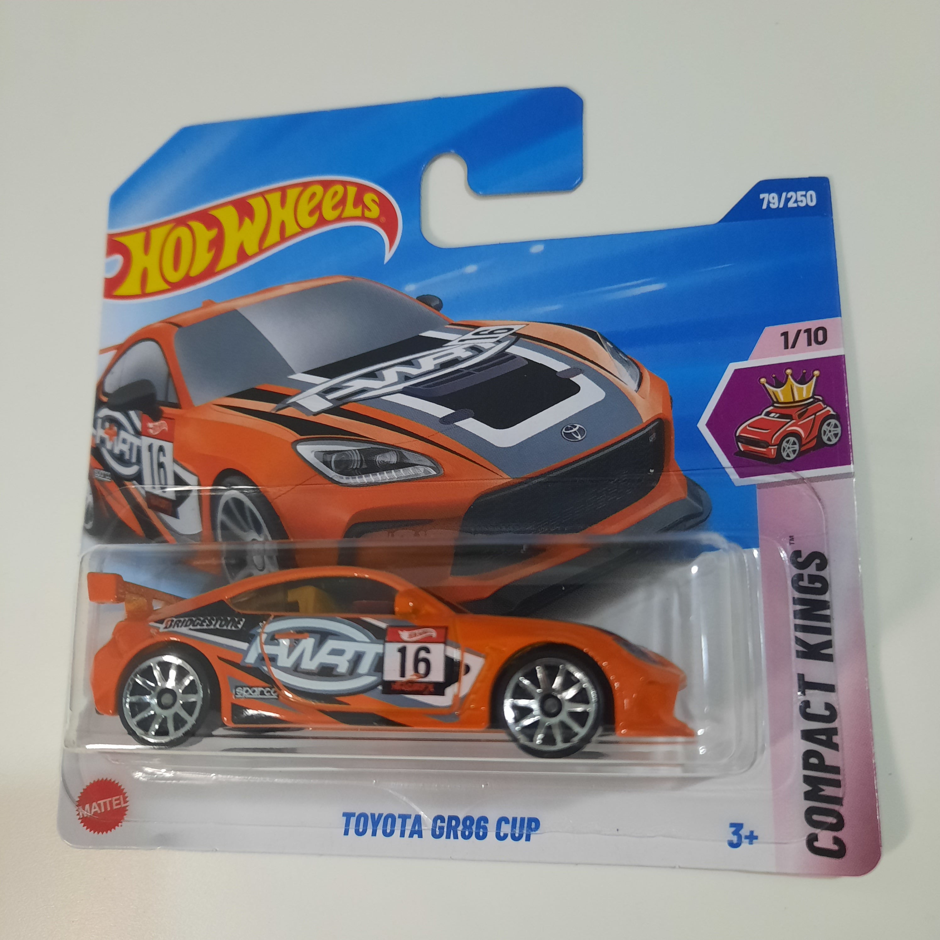 79/250 Toyota GR86 Cup HW Compact Kings 1/10 Hot Wheels 2025