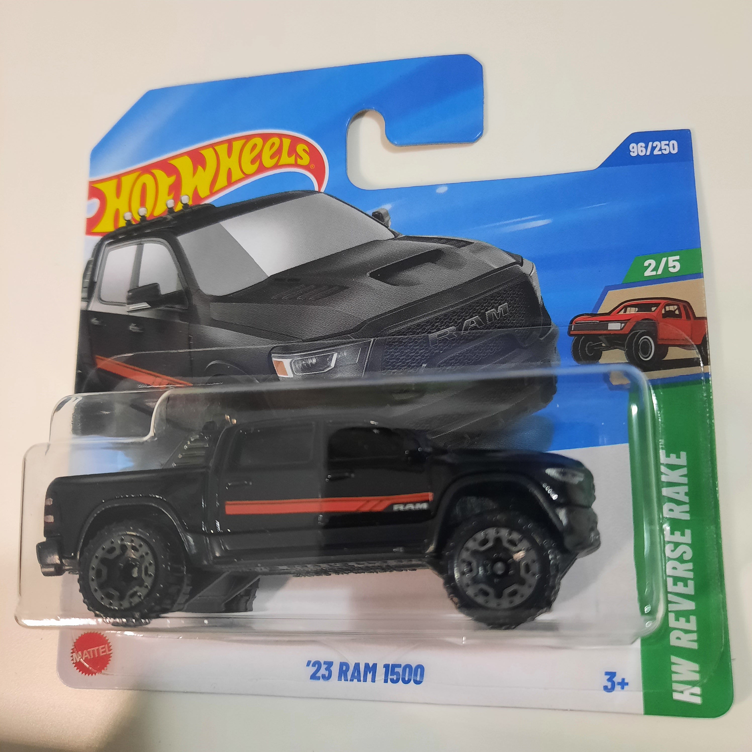 96/250 '23 Ram 1500 HW Reverse Rake 2/5 Hot Wheels 2025