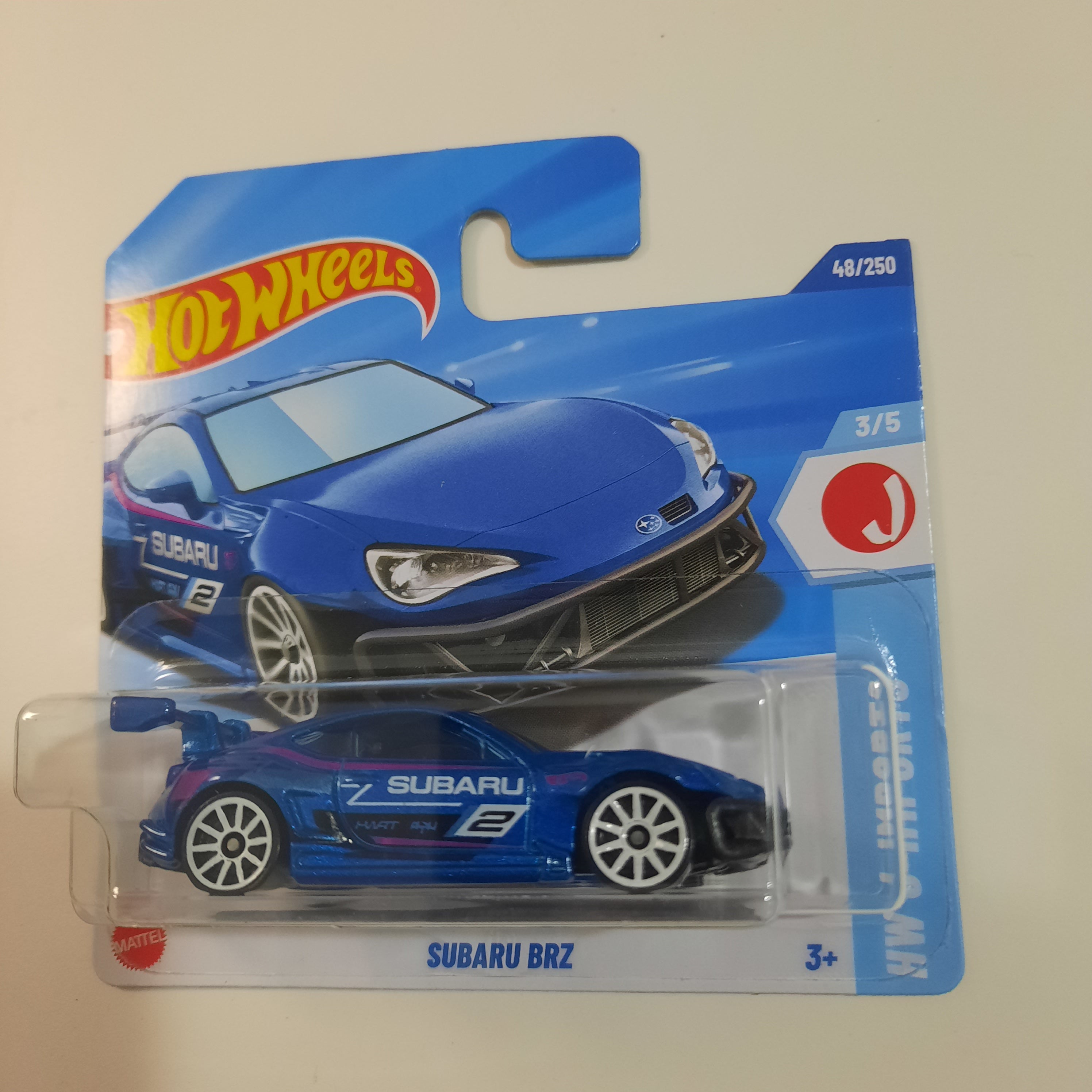 48/250 Subaru BRZ HW J-Imports 3/5 Hot Wheels 2025