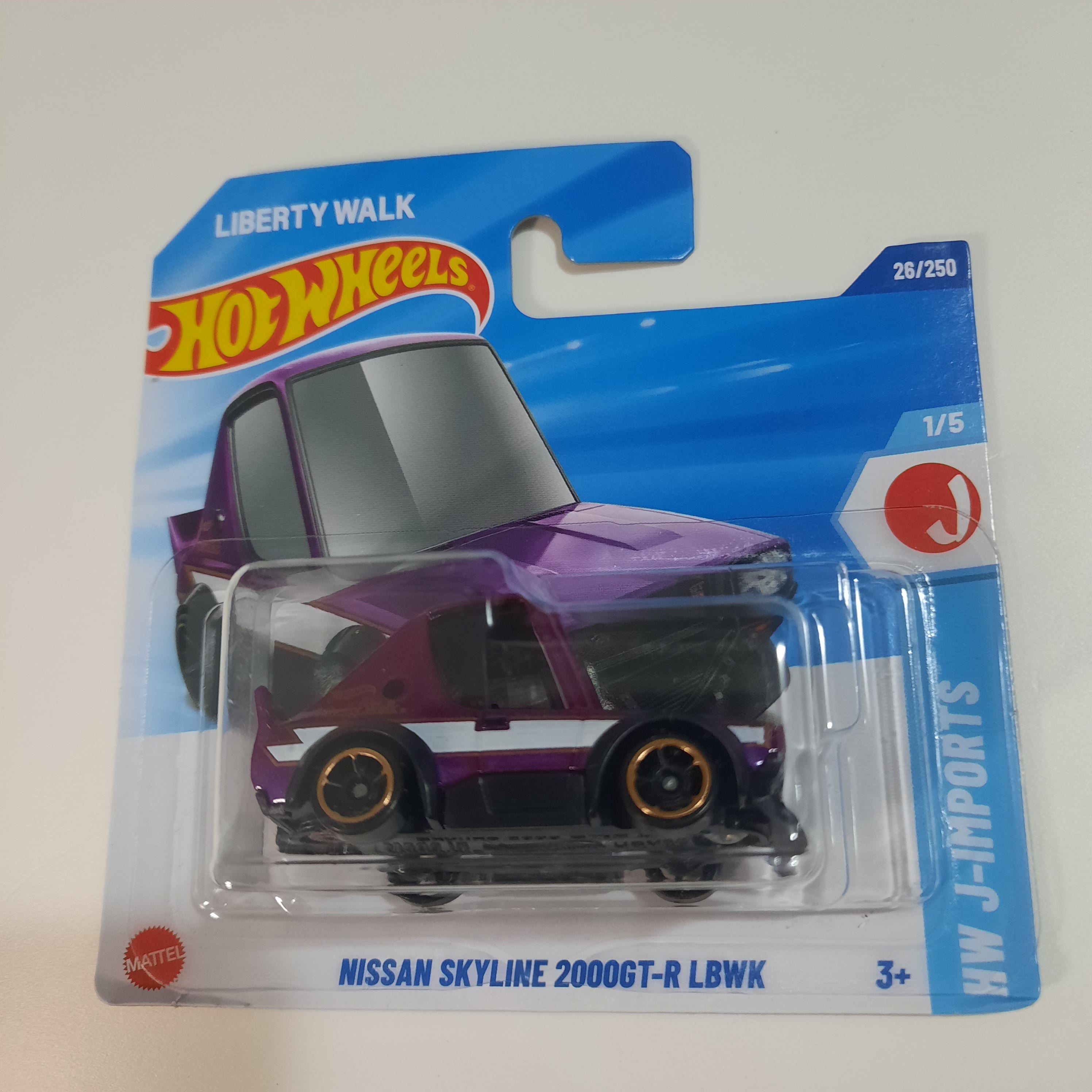 26/250 Nissan Skyline 2000GT-R LBWK HW J-Imports 1/5 Hot Wheels 2025