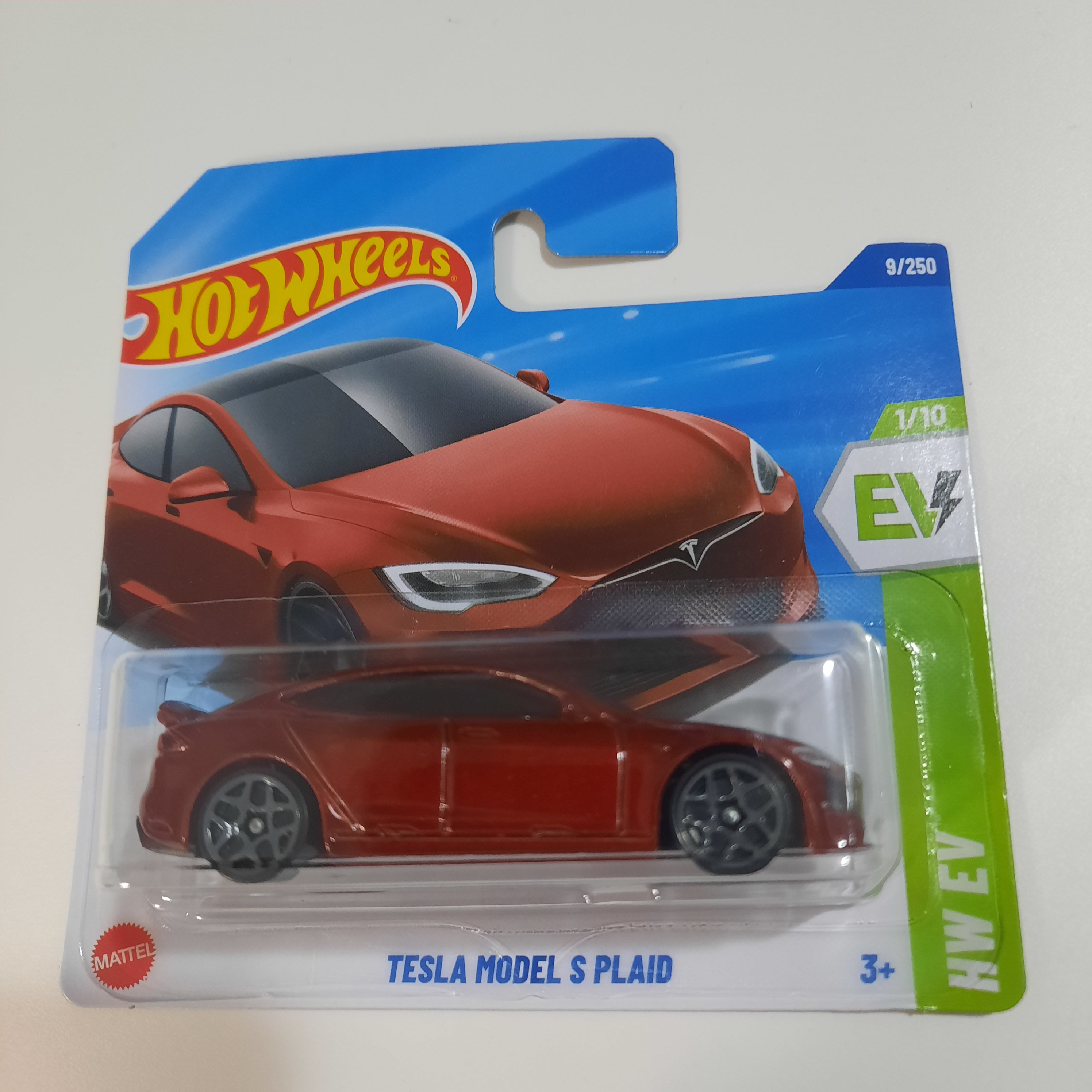 9/250 Tesla Model S Plaid HW EV 1/10 Hot Wheels 2025