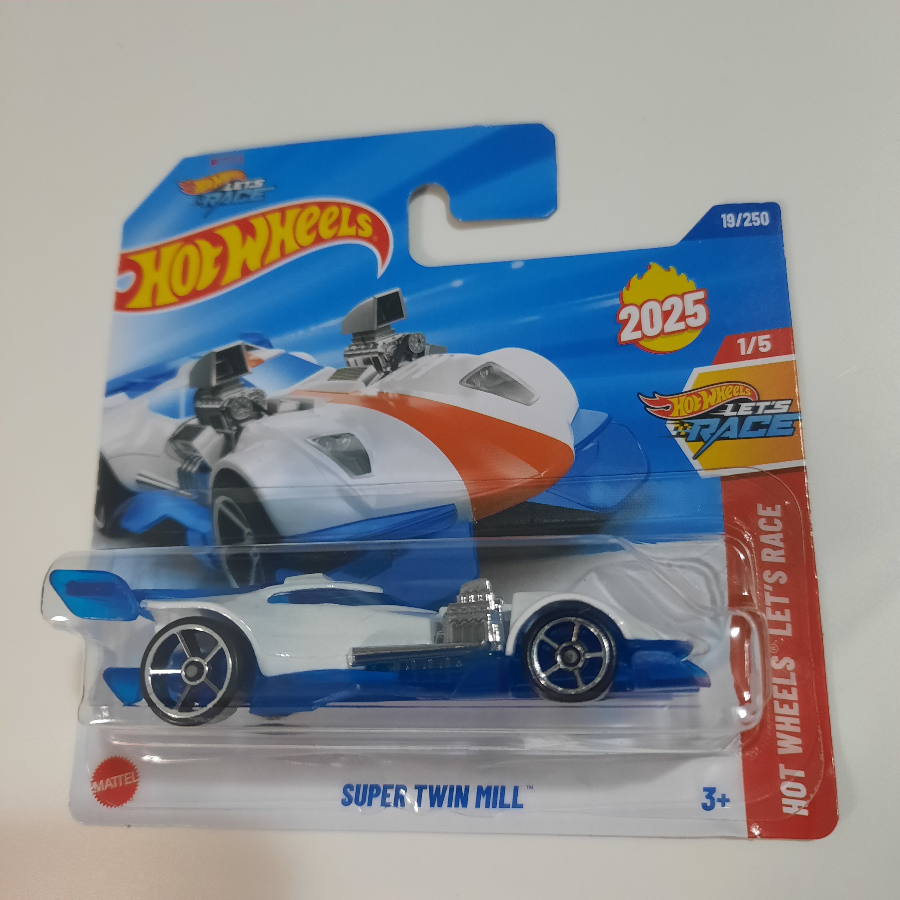 19/250 Super Twin Mill HW Let's Race 1/5 Hot Wheels 2025