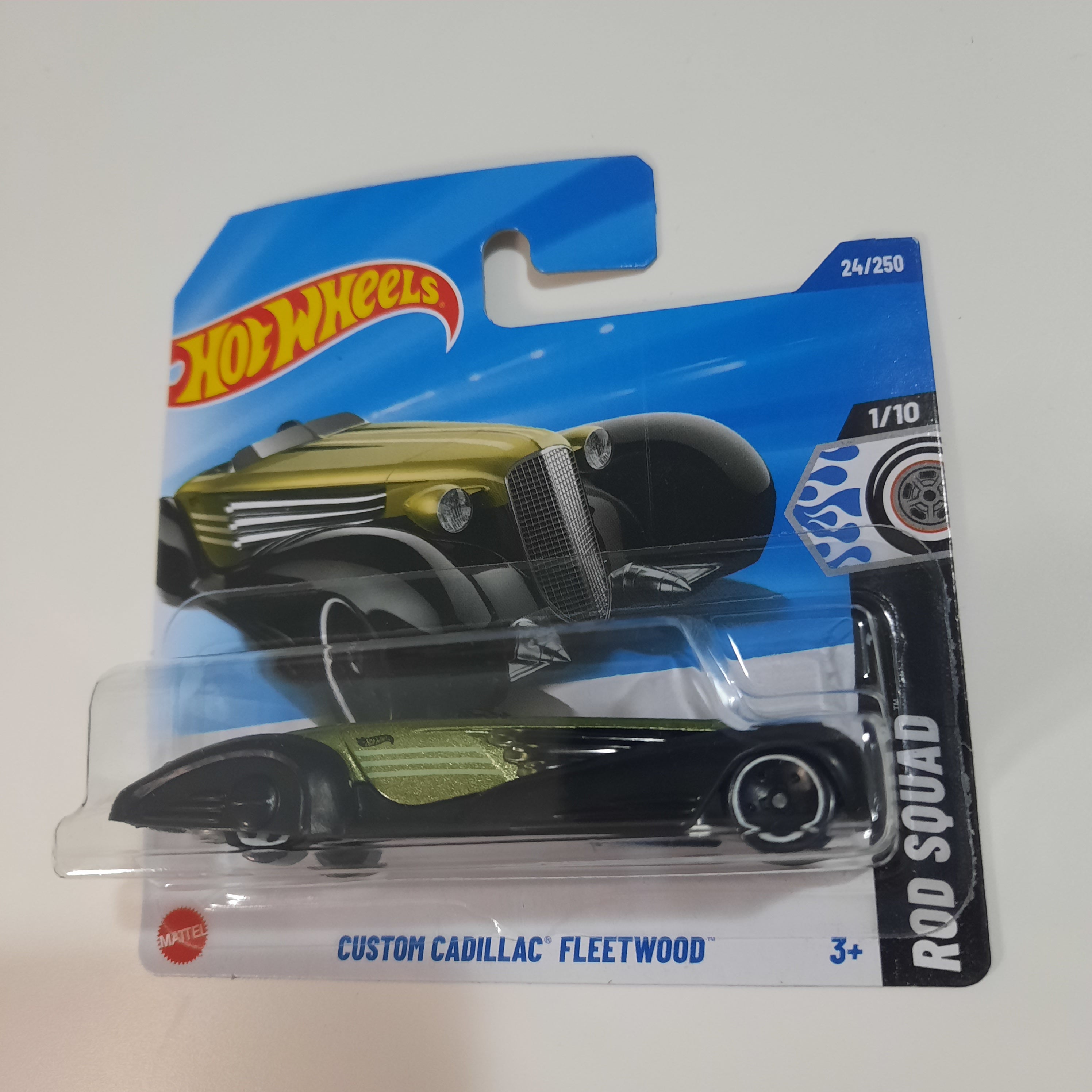24/250 Custom Cadillac Fleetwood HW Rod Squad 1/10 Hot Wheels 2025